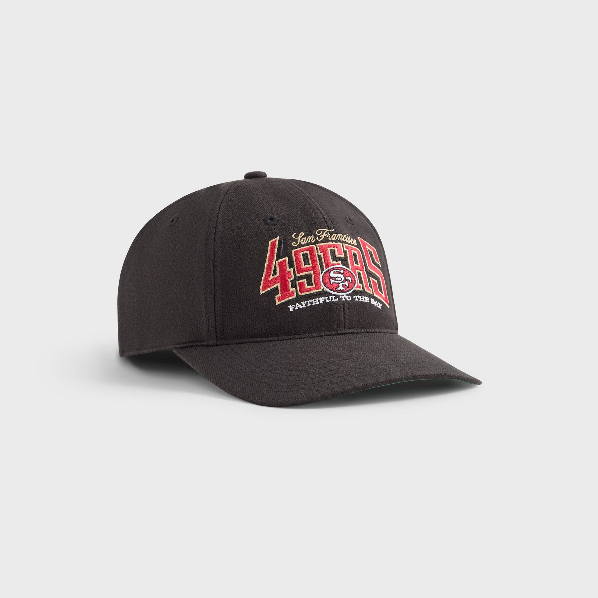 Kith & '47 for the NFL San Francisco 49ers Wool Blend Franchise LS Cap - Black
