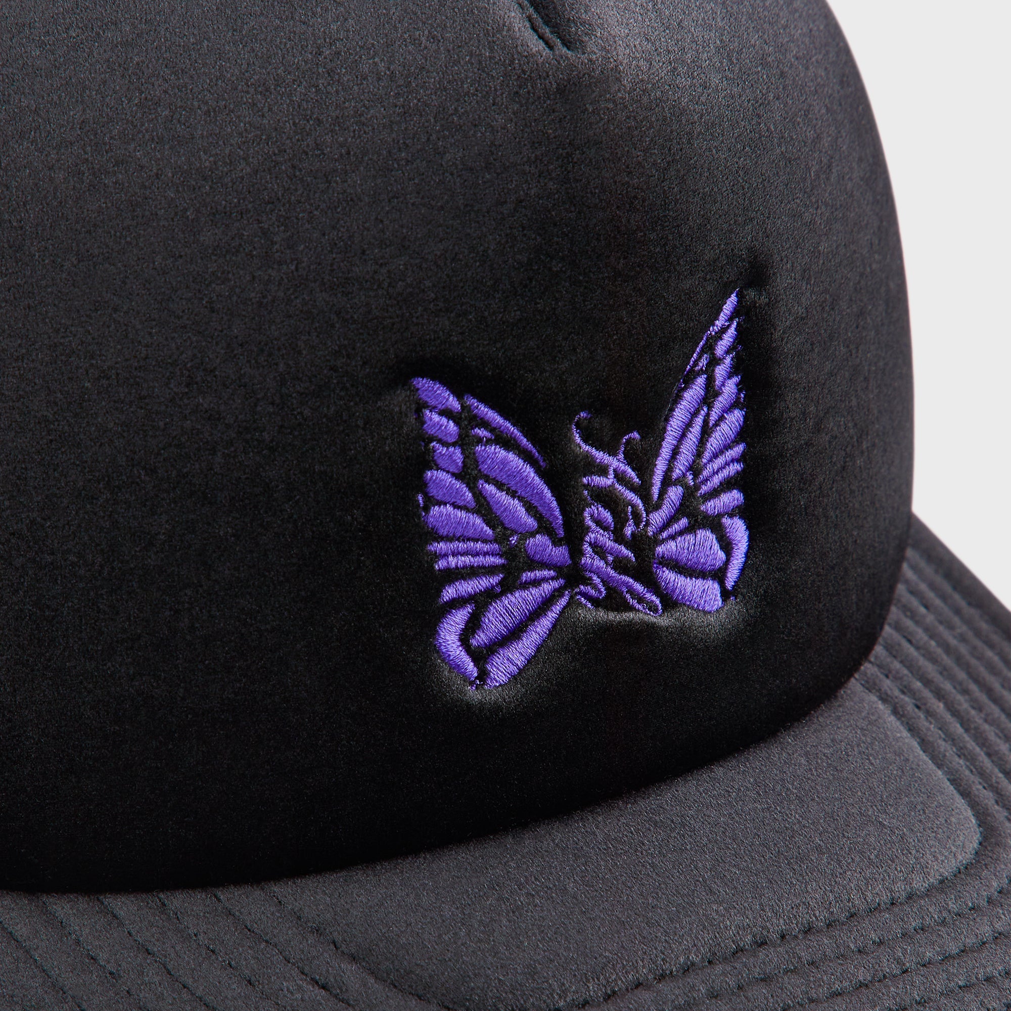 Kith for Needles Velour Nolan Trucker Cap - Black – Kith Europe