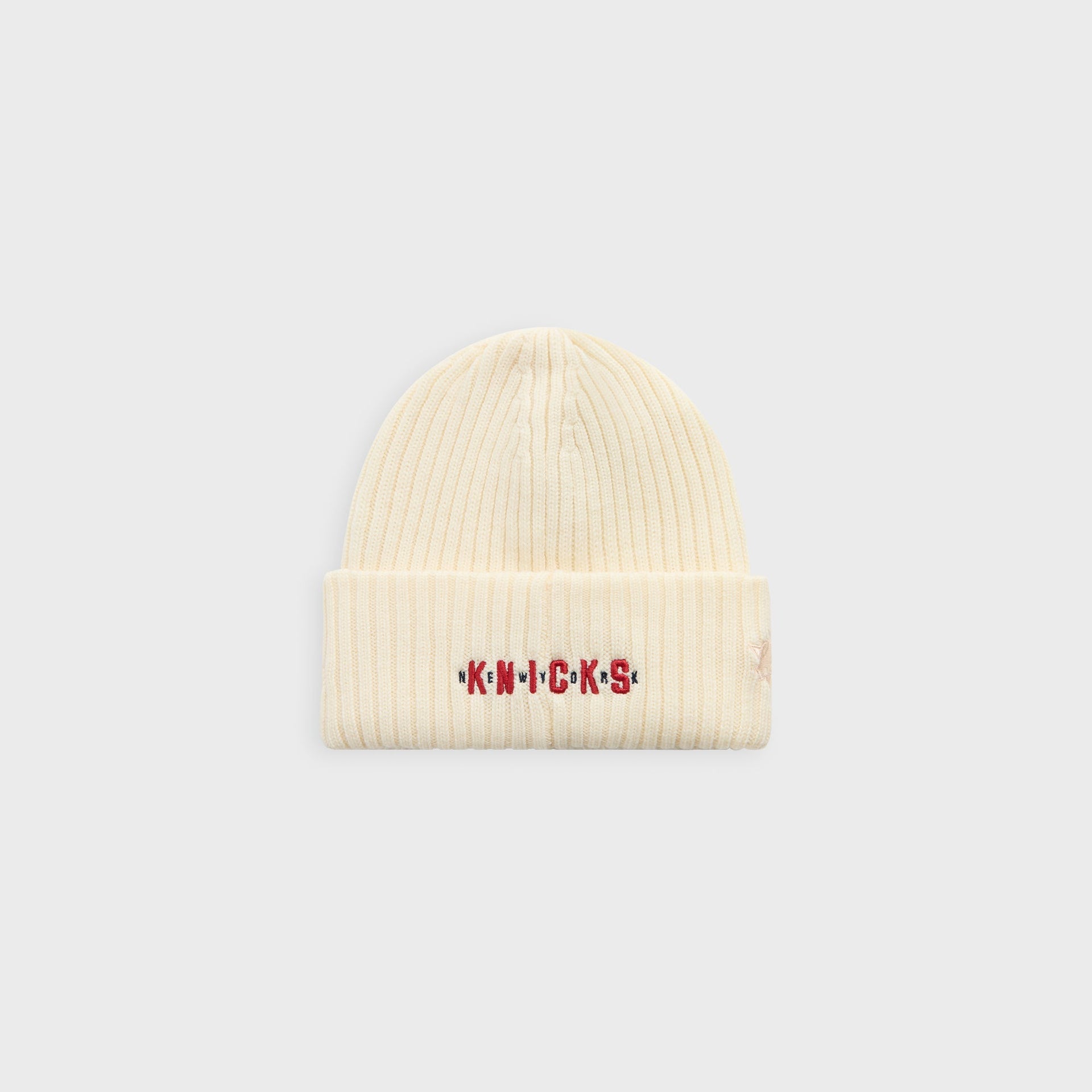 Kith & New Era for the New York Knicks Knit Beanie - Sandrift - PH