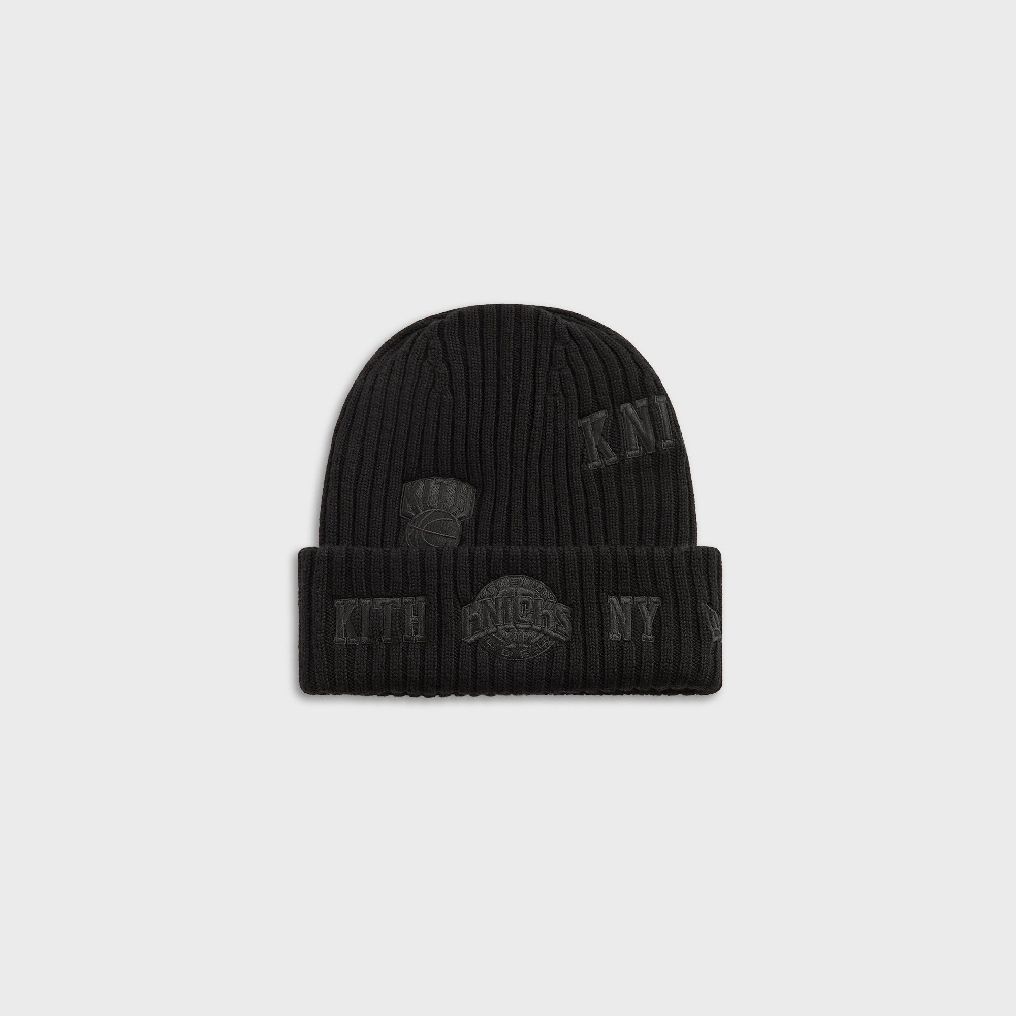 Kith & New Era for the New York Knicks All Over Patches Knit Beanie ...