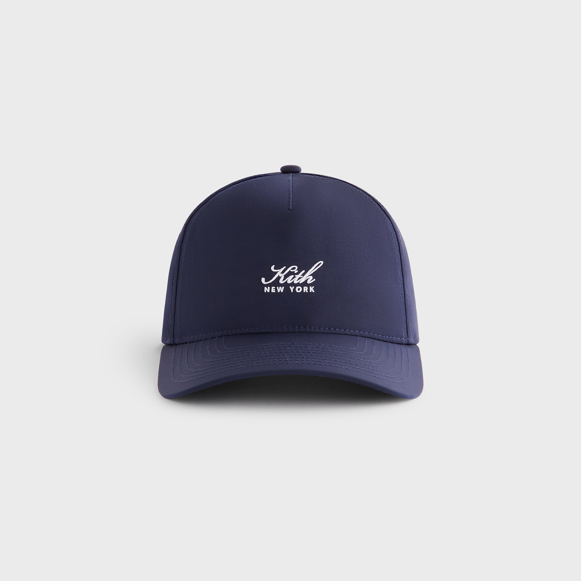美品　KITH ナイロン　クラシック　キャップ Kith Script Wrinkle Nylon Bay Low Pinch Crown Snapback - Nocturnal