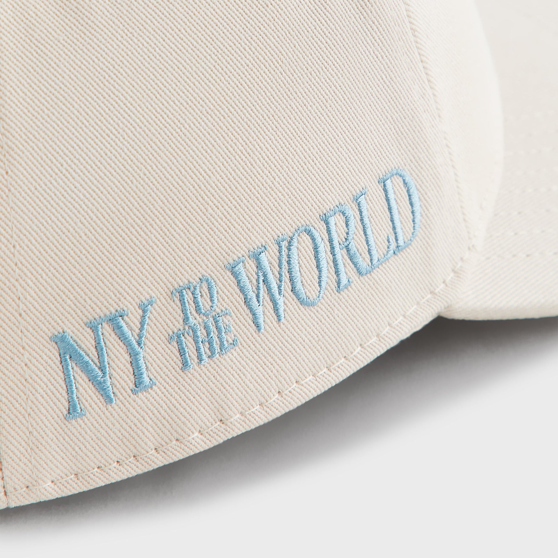 Kith K&K New York Twill Bay Low Pinch Crown Snapback - Muslin