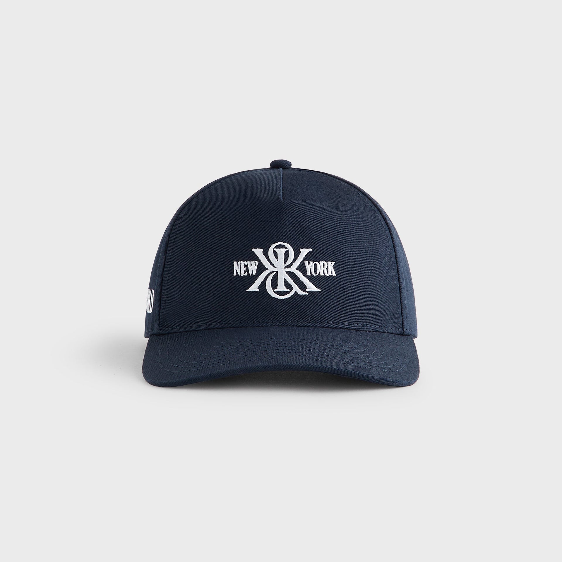 Kith K&K New York Twill Bay Low Pinch Crown Snapback - Nocturnal