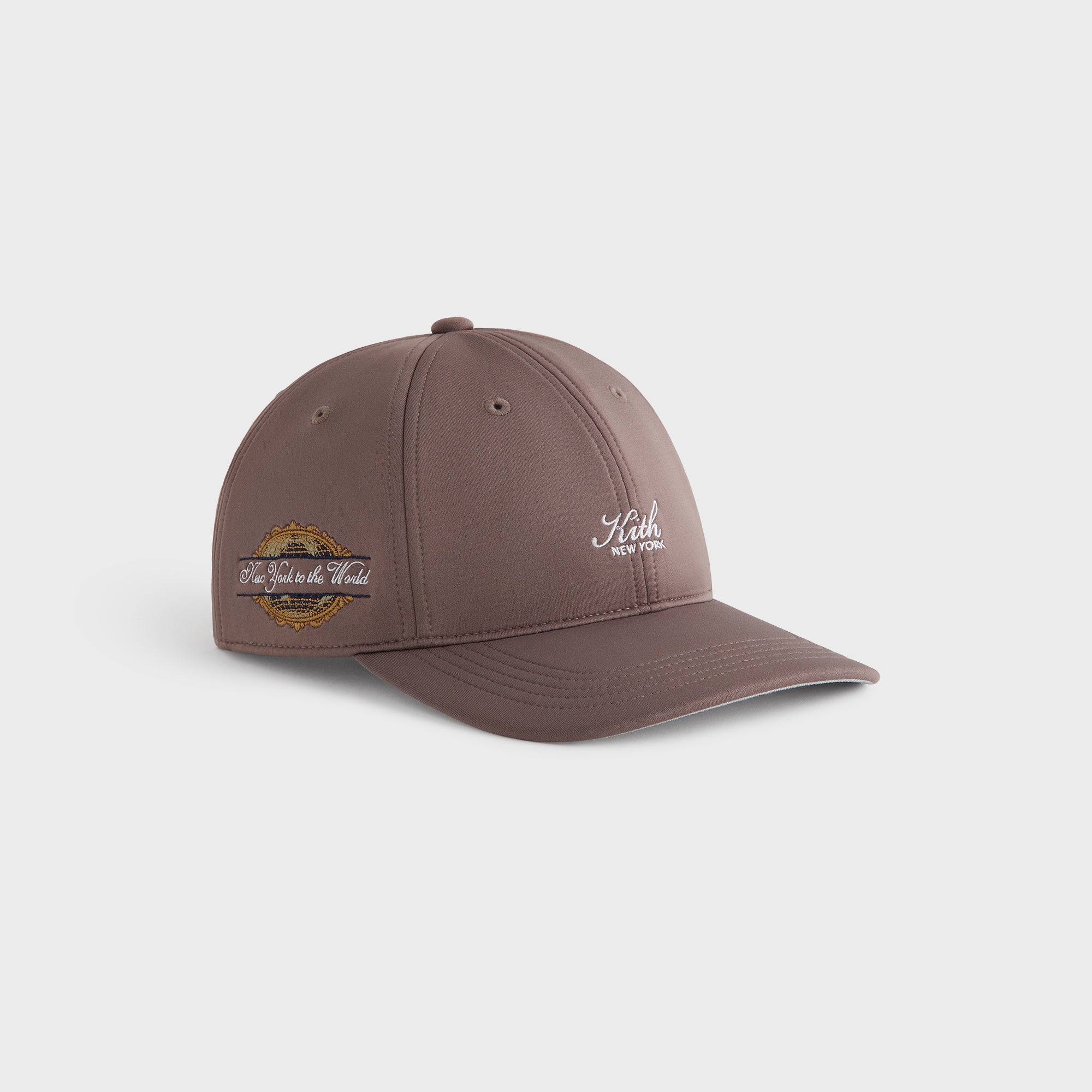 Kith レザー ロゴキャップ ブラウン Kith for '47 Spring Velour Aaron Classic Cap - Thunder – Kith Europe