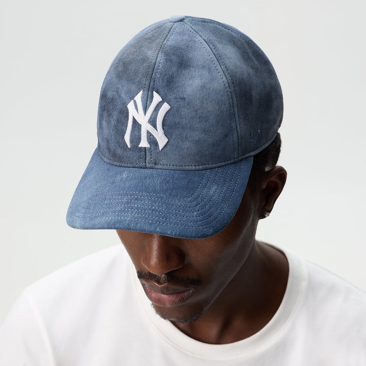 Kith & '47 for the New York Yankees Washed Suede Franchise LS Cap - Torpedo
