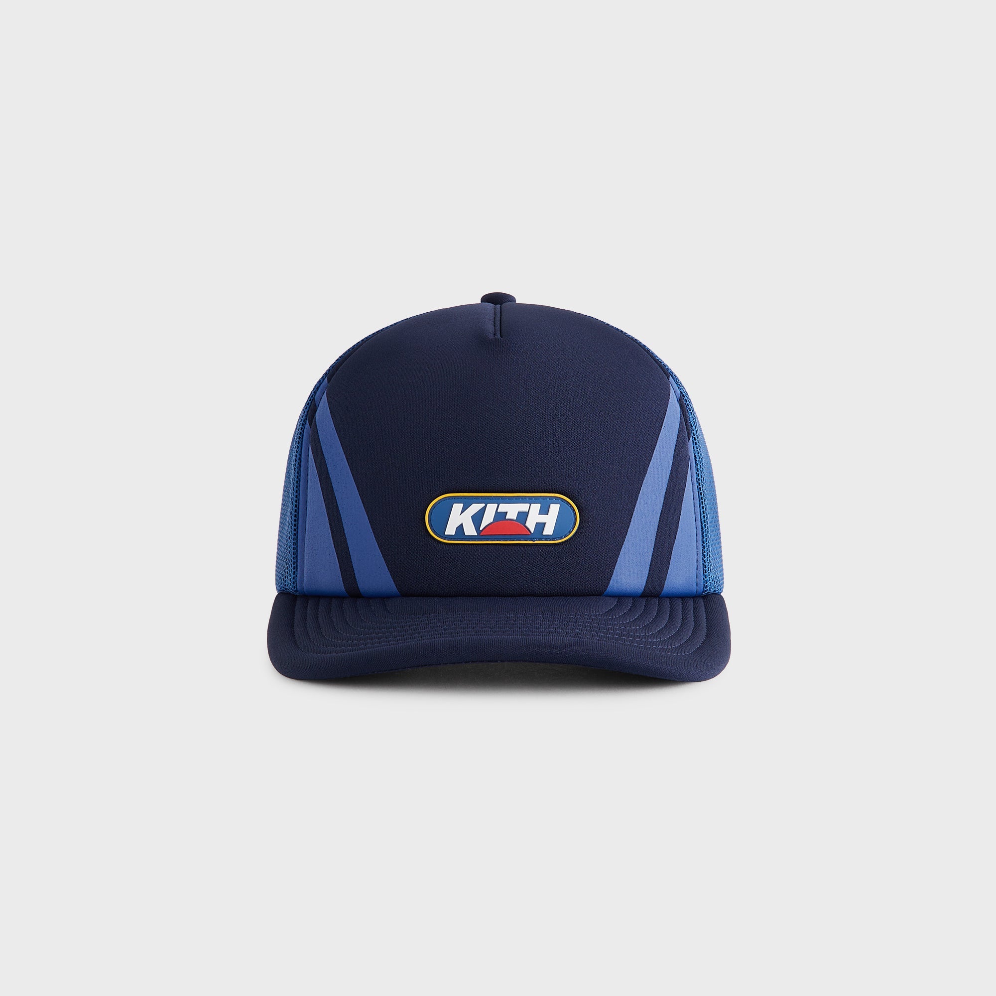 Kith Script Wrinkle Nylon Bay Low Pinch Crown Snapback - Nocturnal
