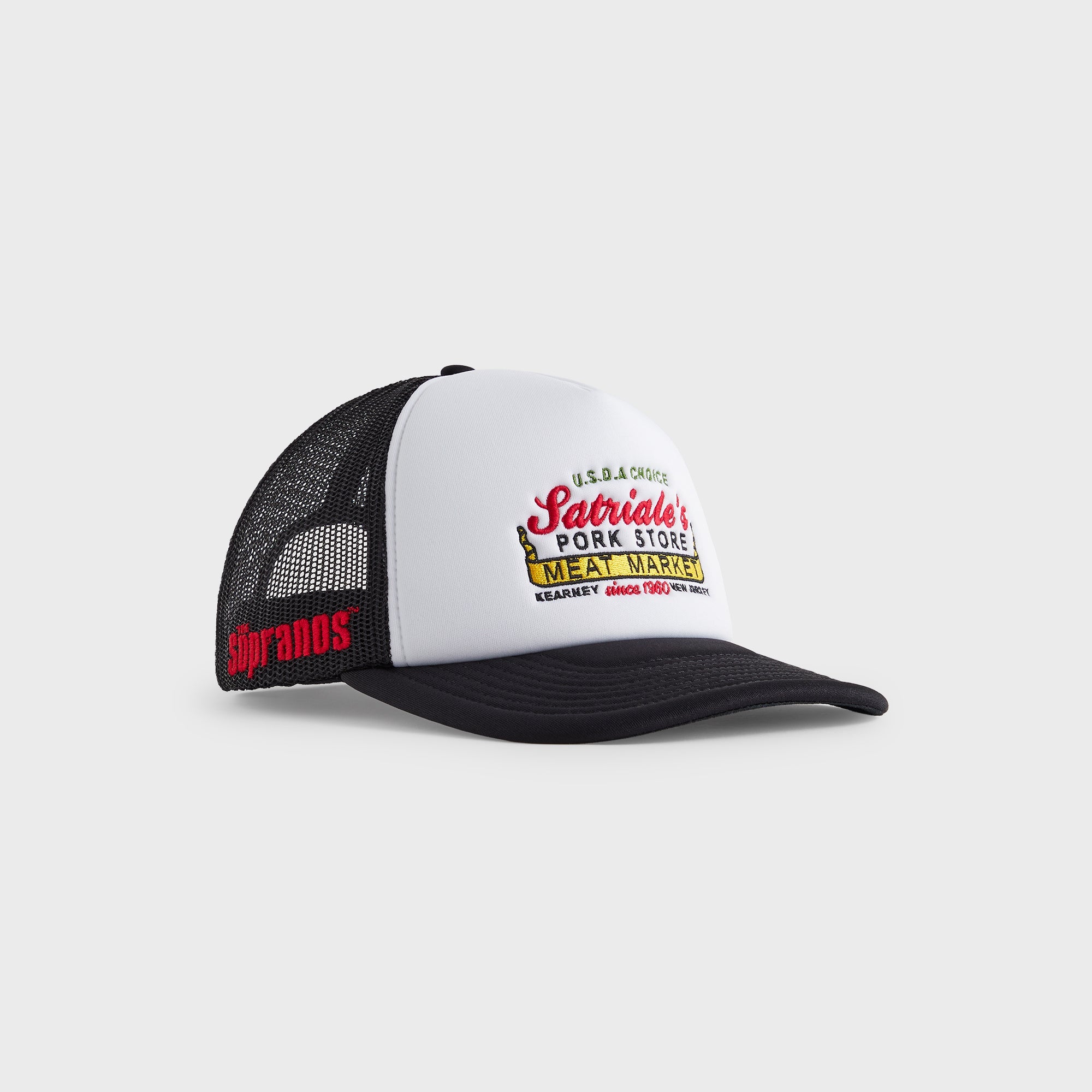 Kith for The Sopranos Satriale's Nolan Trucker Hat - Black – Kith