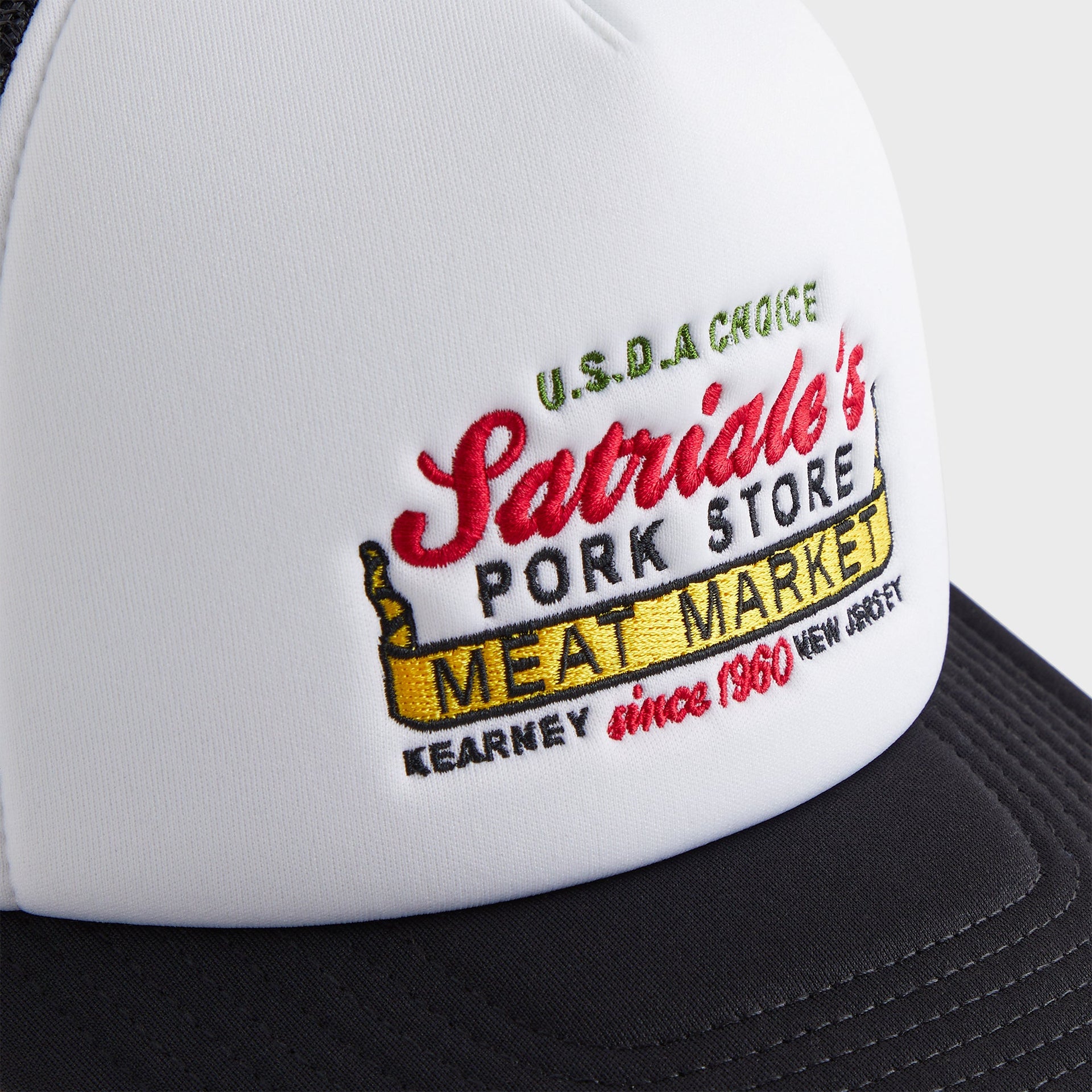 Kith for The Sopranos Satriale's Nolan Trucker Hat - Black