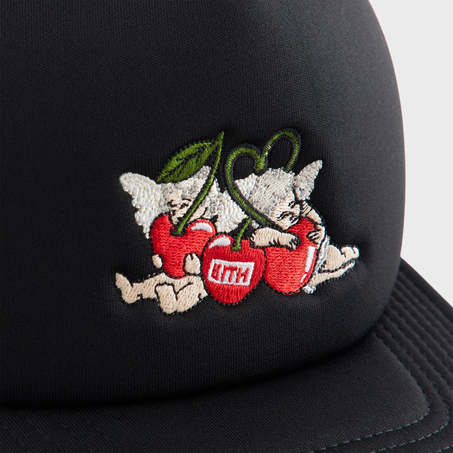 Kith Cherry Bunch Nolan Trucker Hat - Black