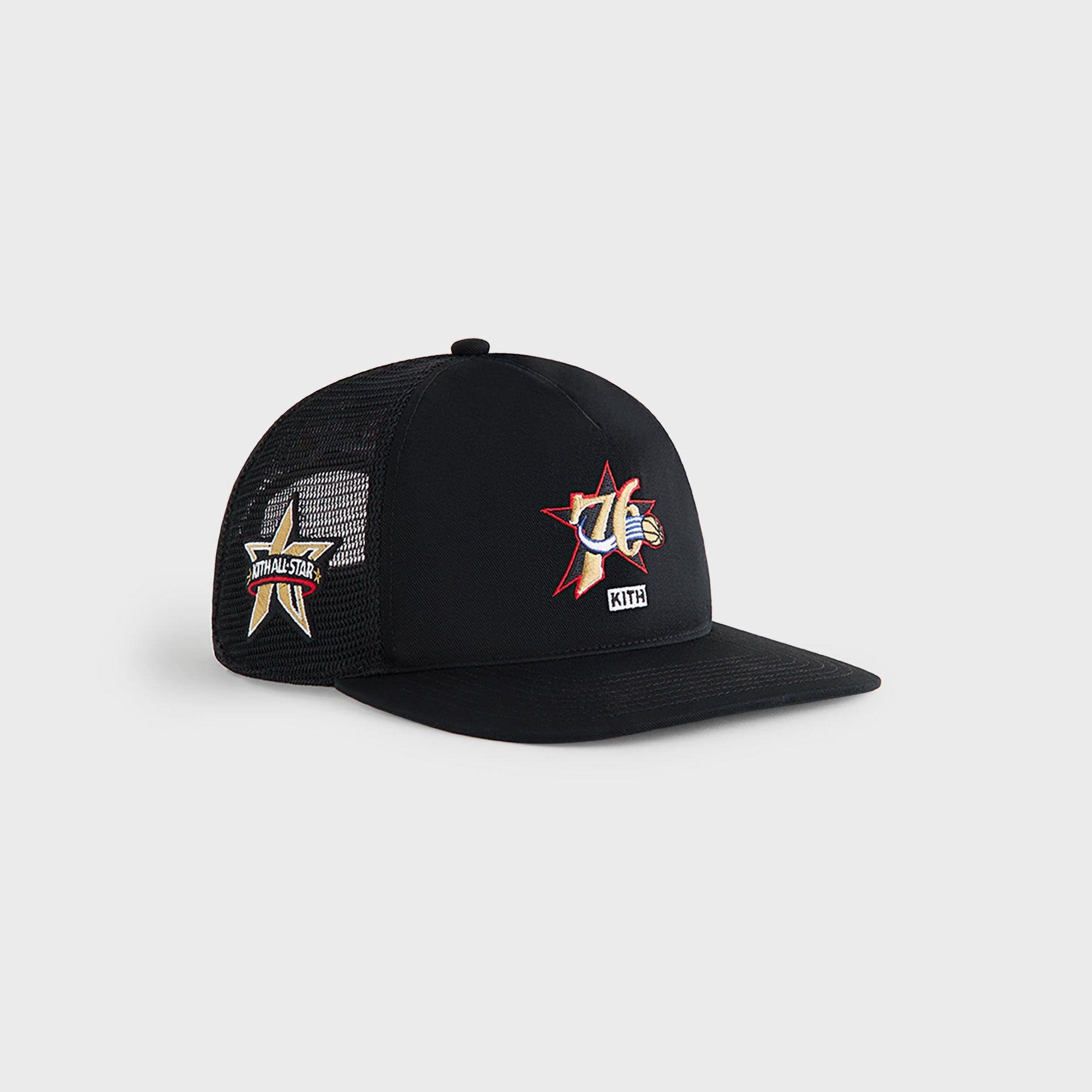 Kith & '47 for NBA All-Star Philadelphia 76ers Trucker Hat - Black