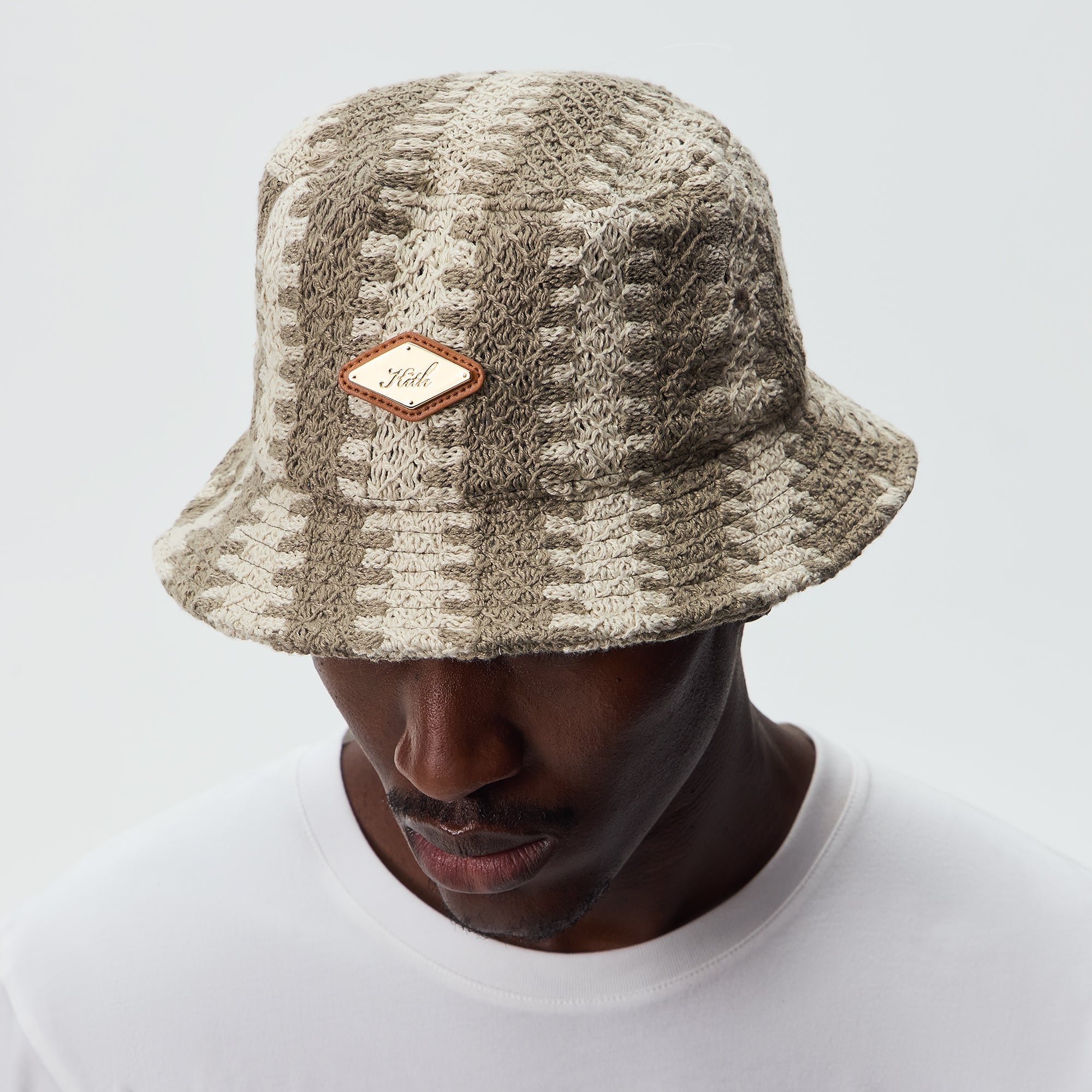 【KITH】Kith Geo Crochet Dawson Bucket Hat Kith Crochet Dawson Bucket Hat - Veil – Kith Europe