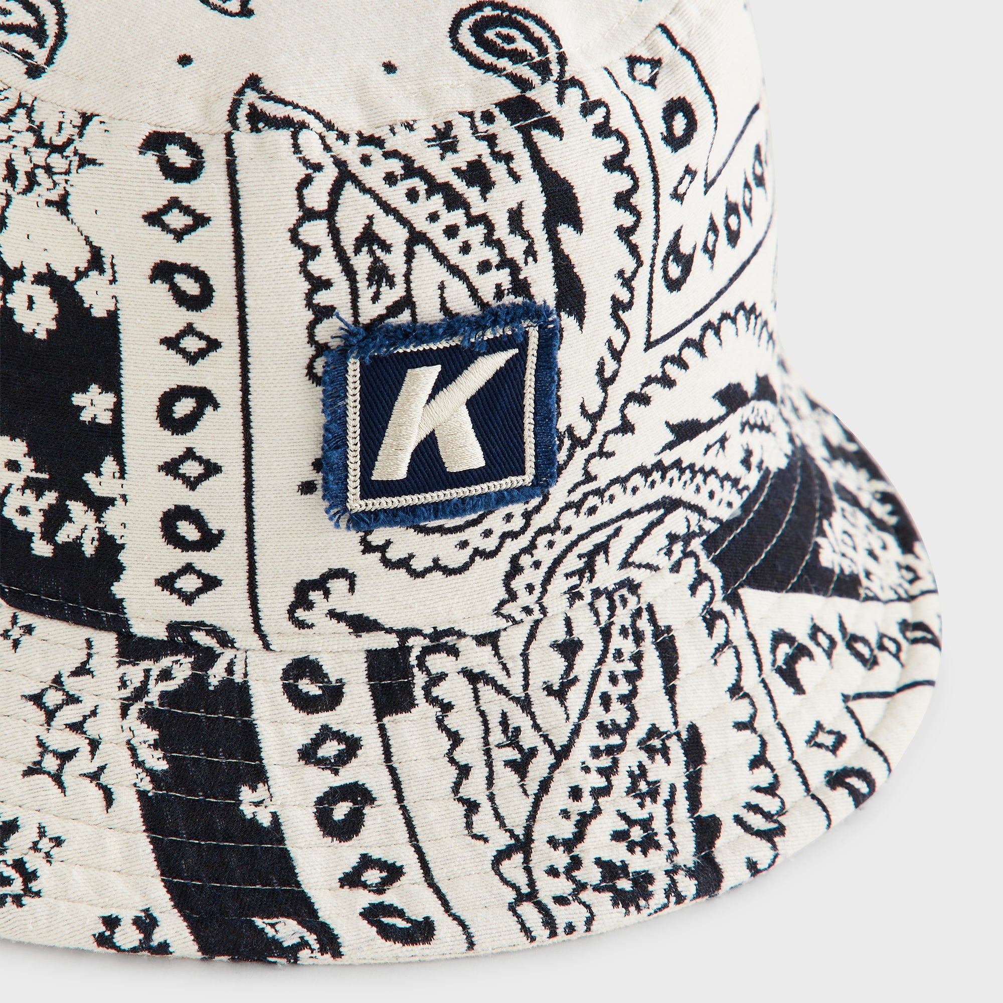 Kith Bandana Jacquard Dawson Bucket Hat - Nocturnal – Kith Europe