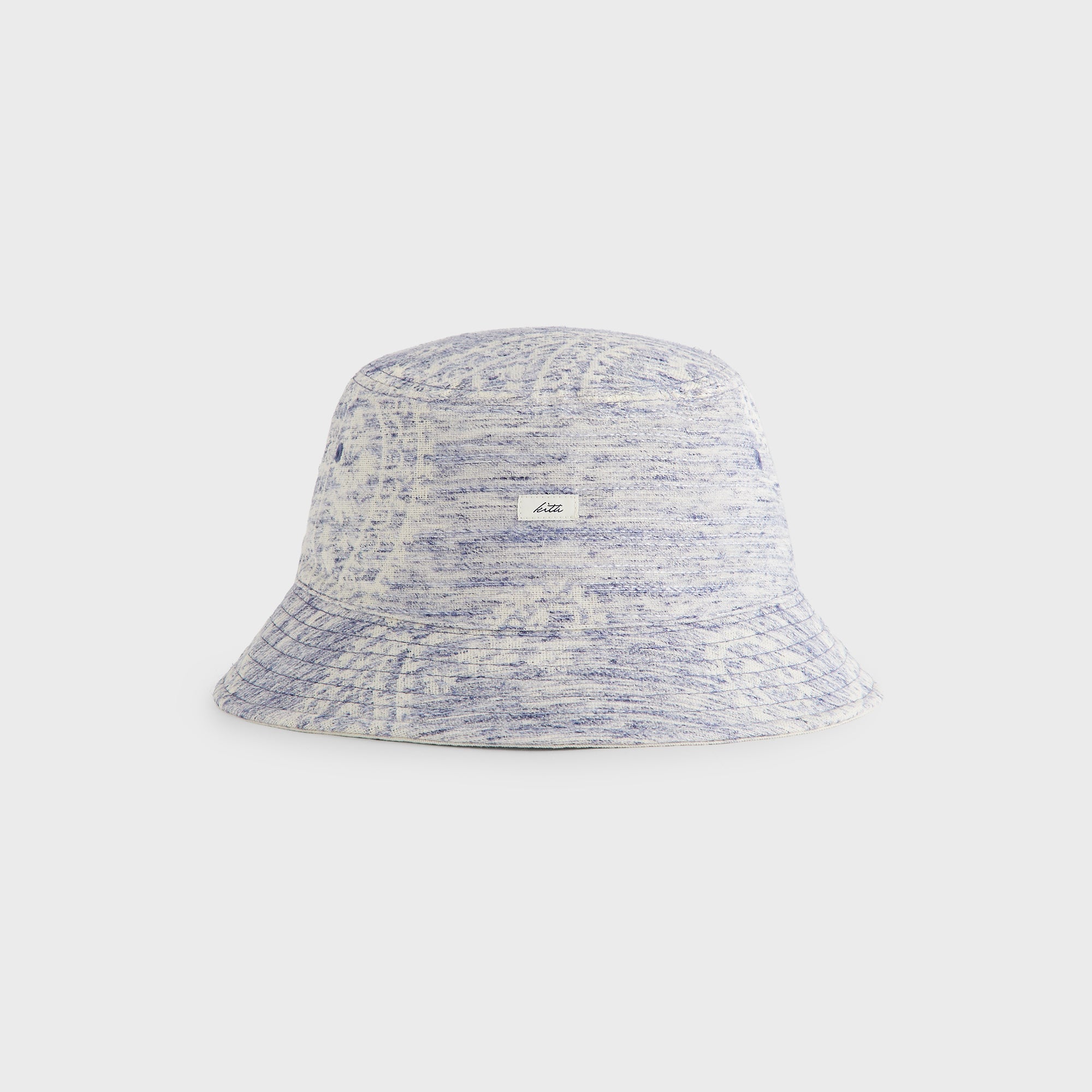 Kith Heather Jacquard Canvas Reversible Dawson Bucket Hat - Light