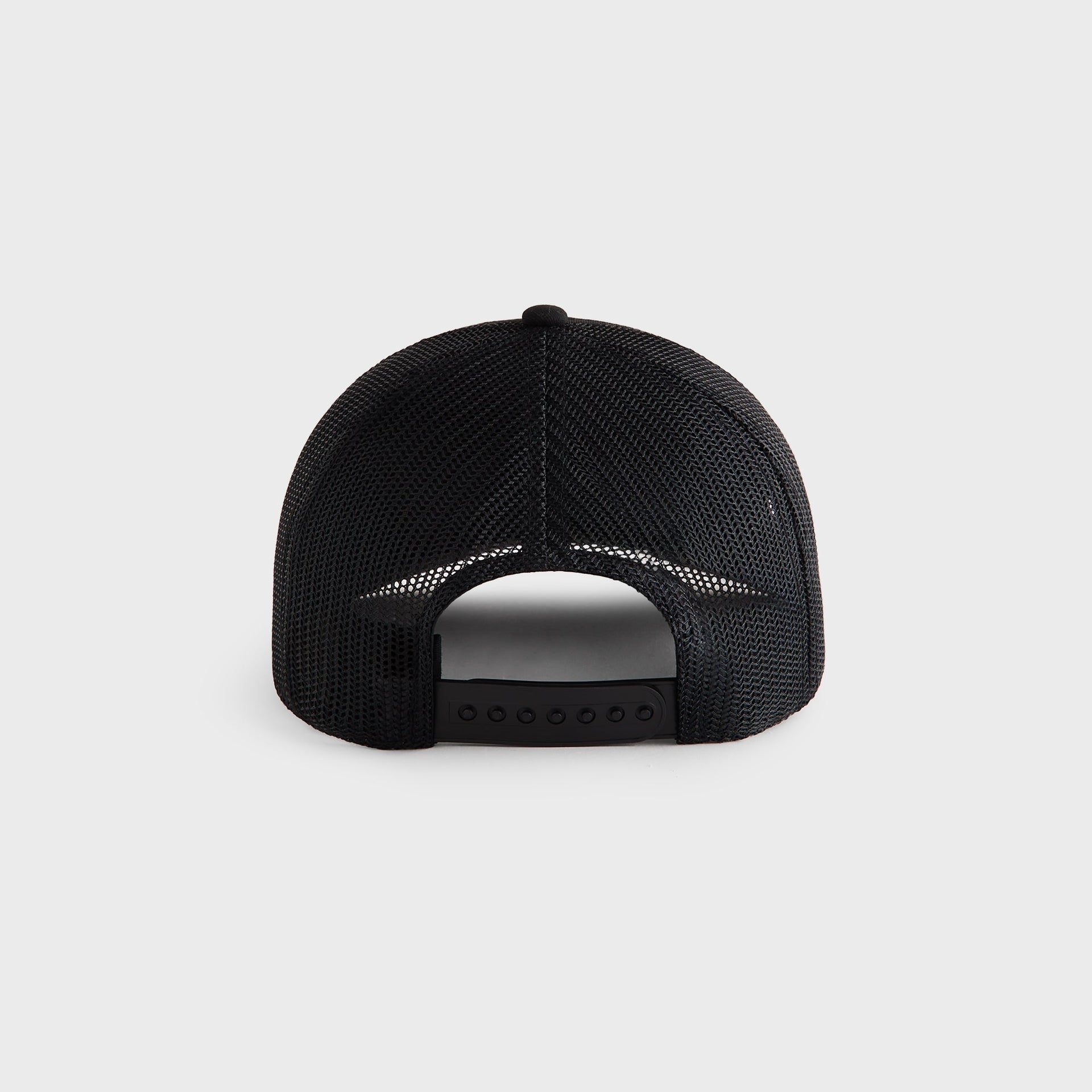 Kith New York To The World Relaxed Twill Nolan Trucker Hat - Black