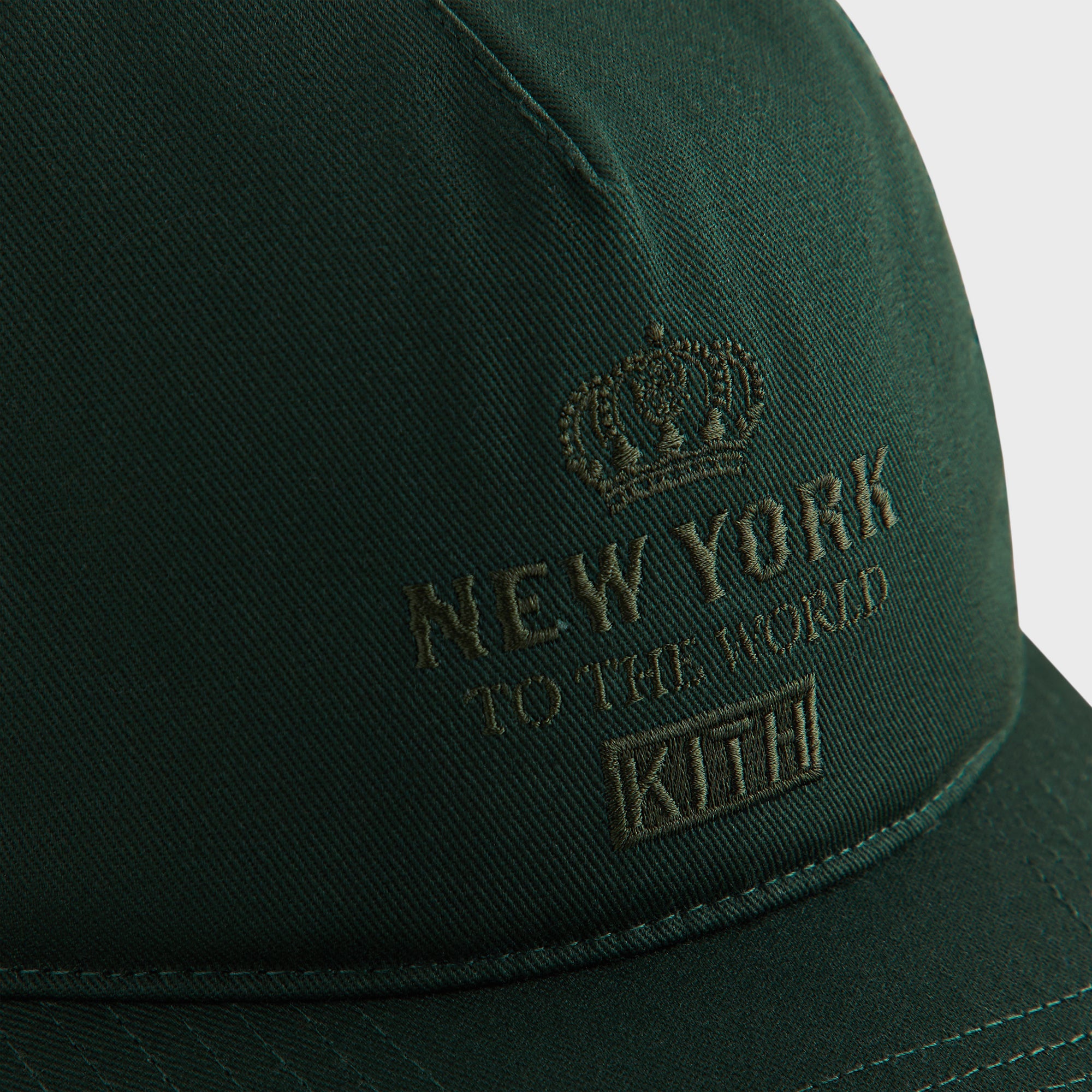 Kith New York To The World Relaxed Twill Nolan Trucker Hat