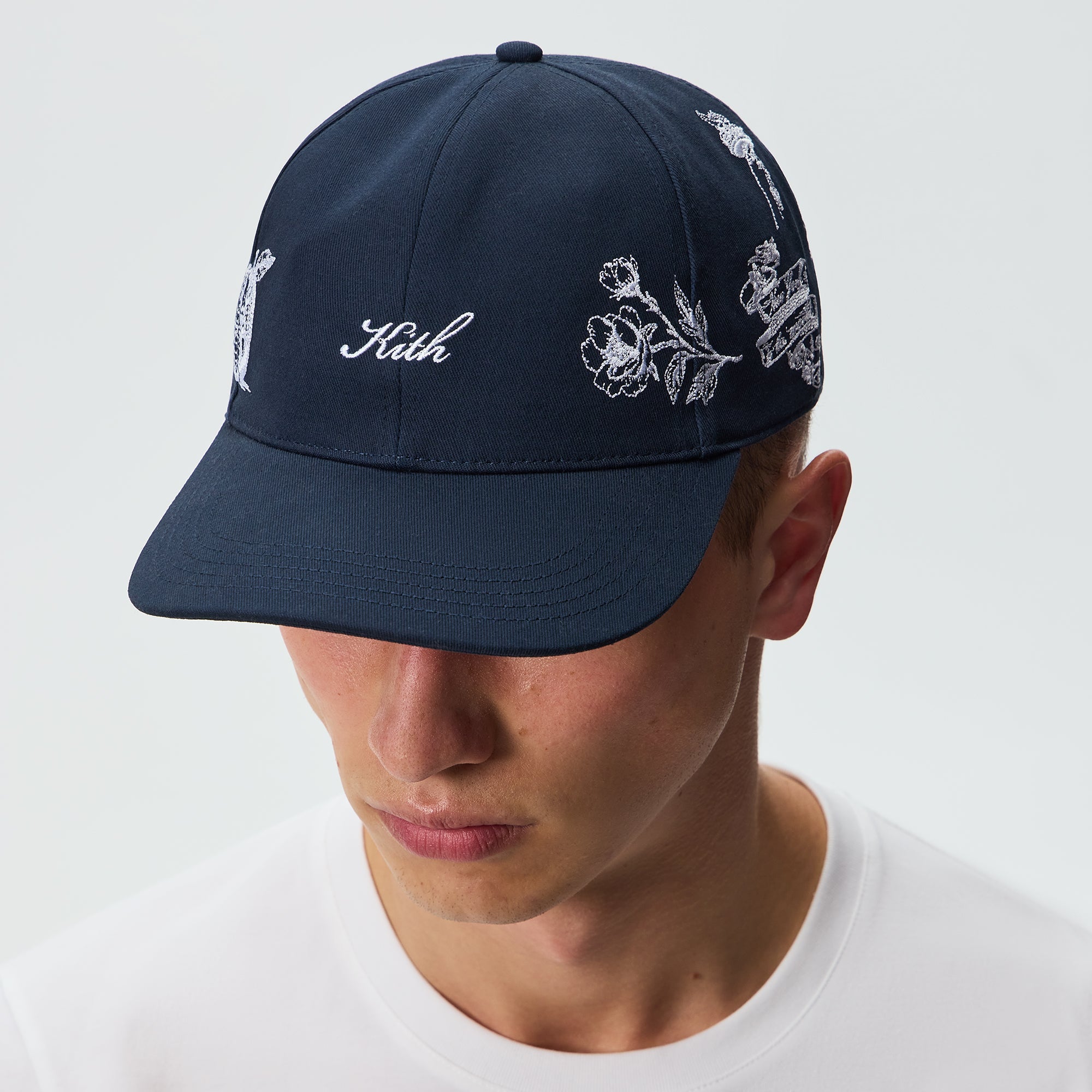 Kith Twill Printed Aaron Classic Cap - Nocturnal – Kith Europe