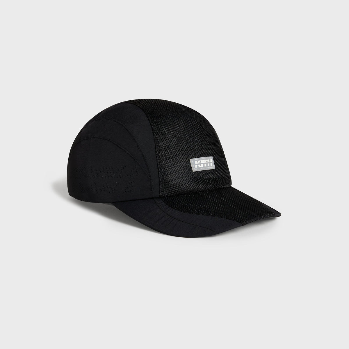 Kith Nylon Mesh Paneled Griffey Camper Hat - Black