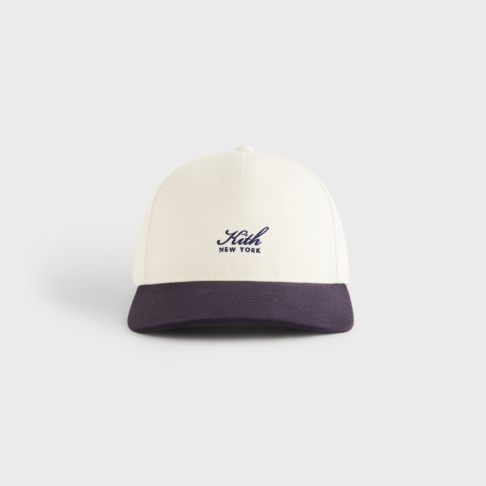 Kith Script Brushed Twill Bay Low Pinch Crown Cap - Nocturnal