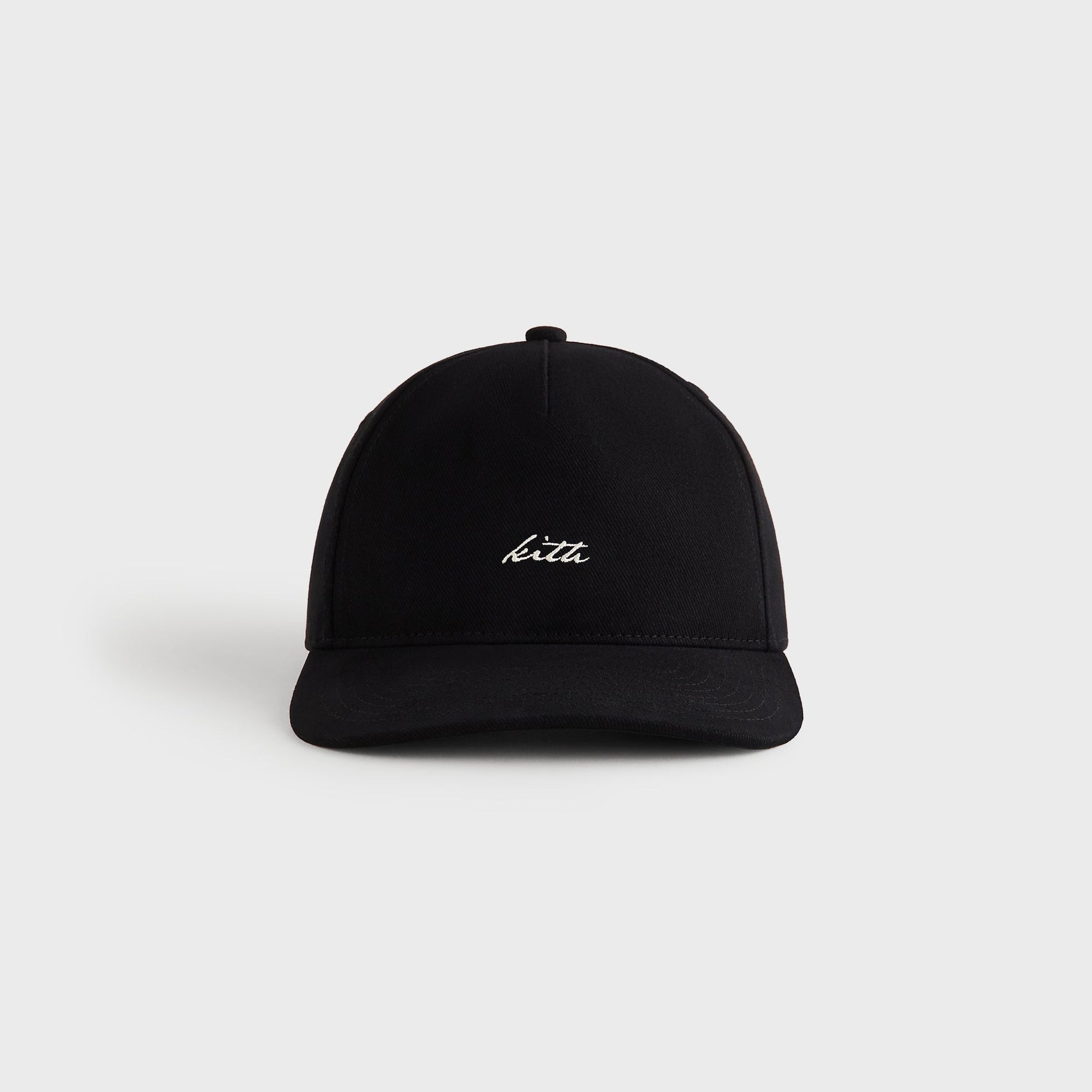 Kith Autograph Brushed Twill Bay Low Pinch Crown Cap - Black