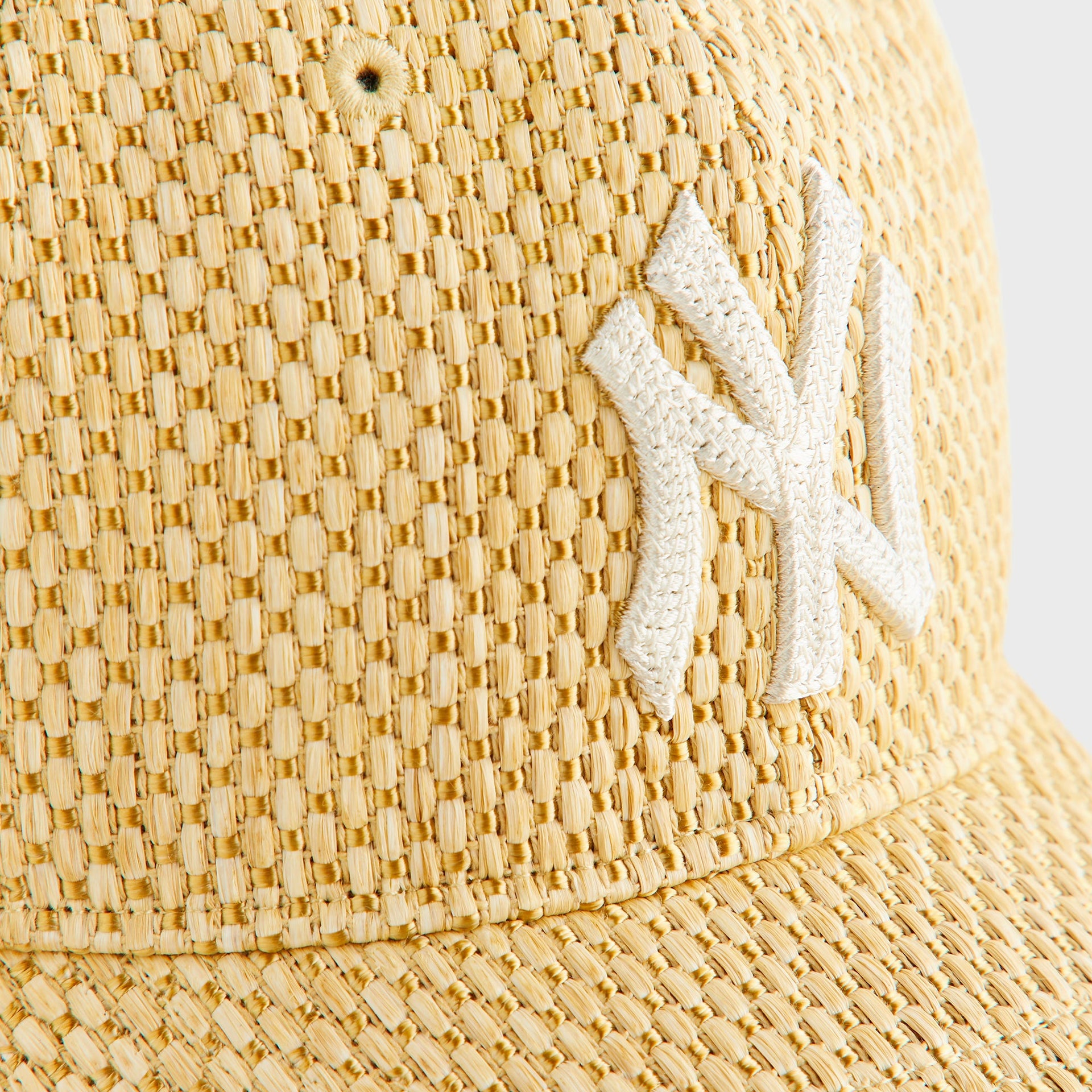 Kith & '47 for the New York Yankees Raffia Franchise LS Cap - Natural