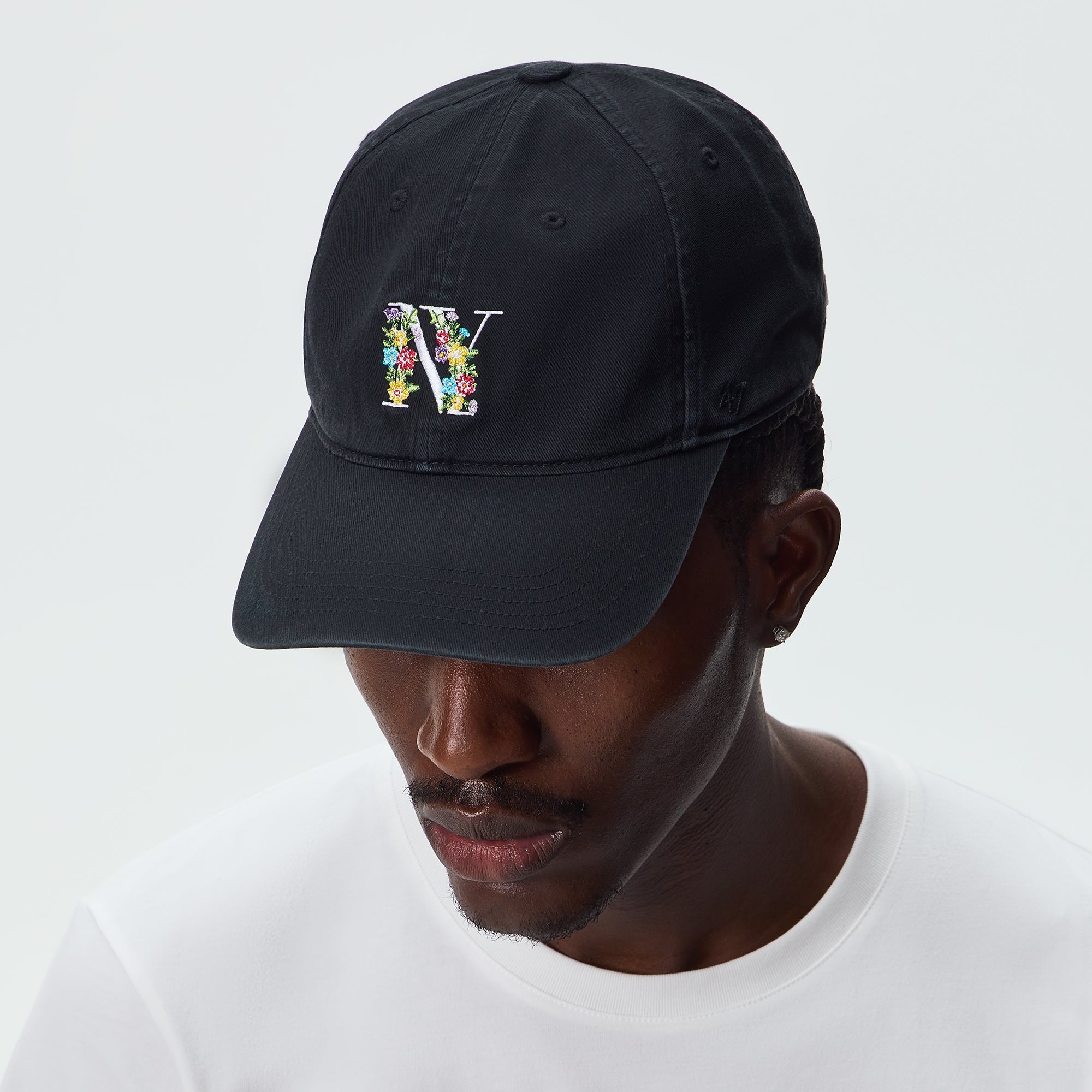 Kith for '47 Floral NY Washed Twill Classic Cap - Black – Kith Europe