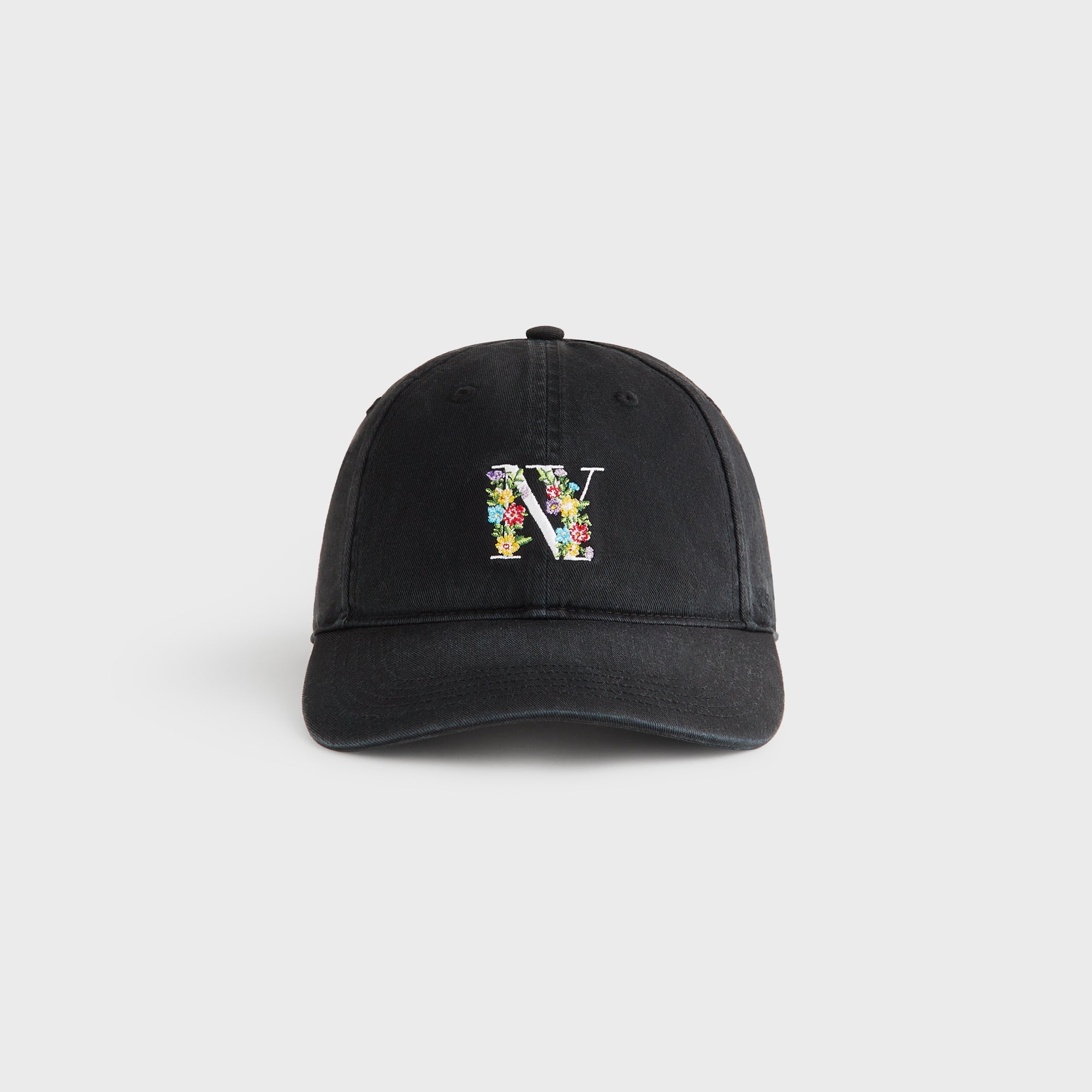 KITH ブラック メッシュキャップ Kith for '47 Floral NY Washed Twill Classic Cap - Black – Kith Europe