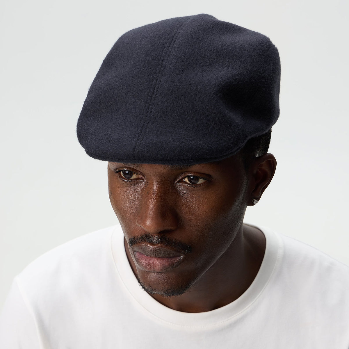 Kith Script Double-Face Wool Drivers Cap - Nocturnal