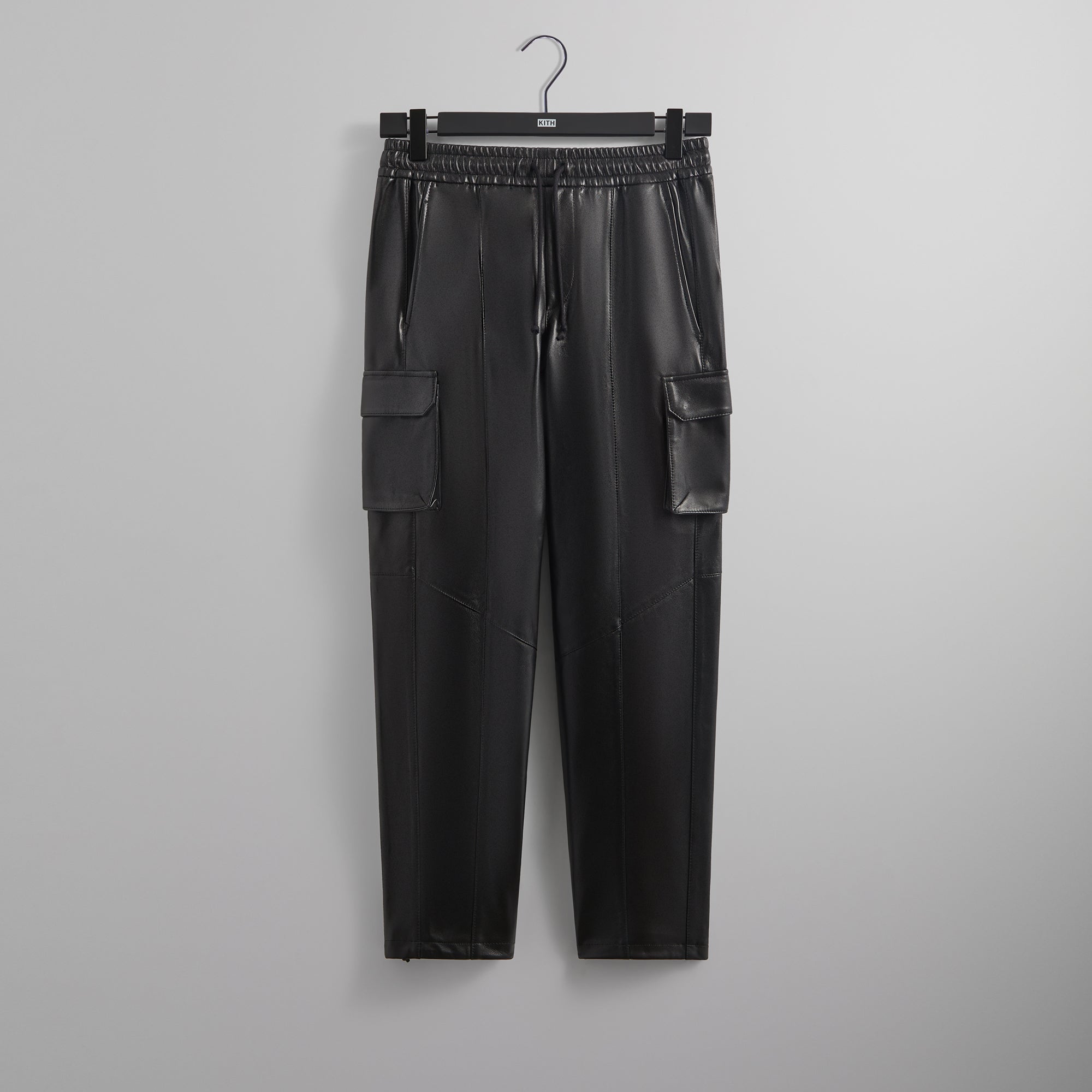 Kith Leather Sennet II Cargo Pant - Black – Kith Europe