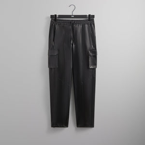 Kith Leather Sennet II Cargo Pant - Black
