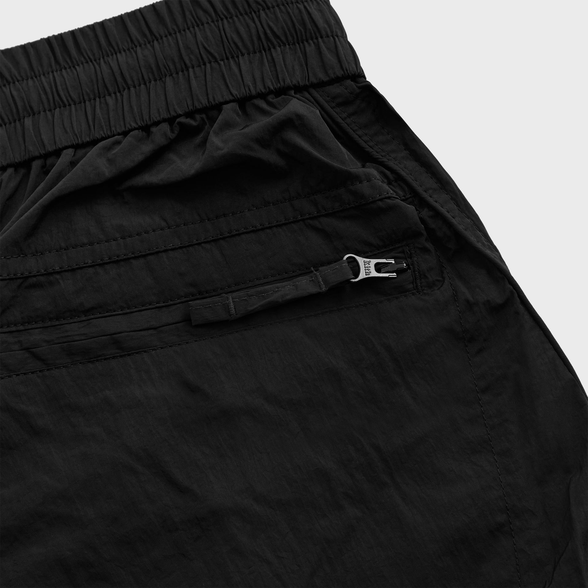 Kith Wrinkle Nylon Chauncey Cargo Pant in Black