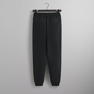 Kith Flocked Italic Monogram Davon Pant - Black PH