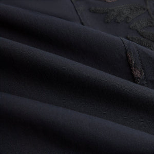 Kith Chain-Stitched Combo Glen Short - Black