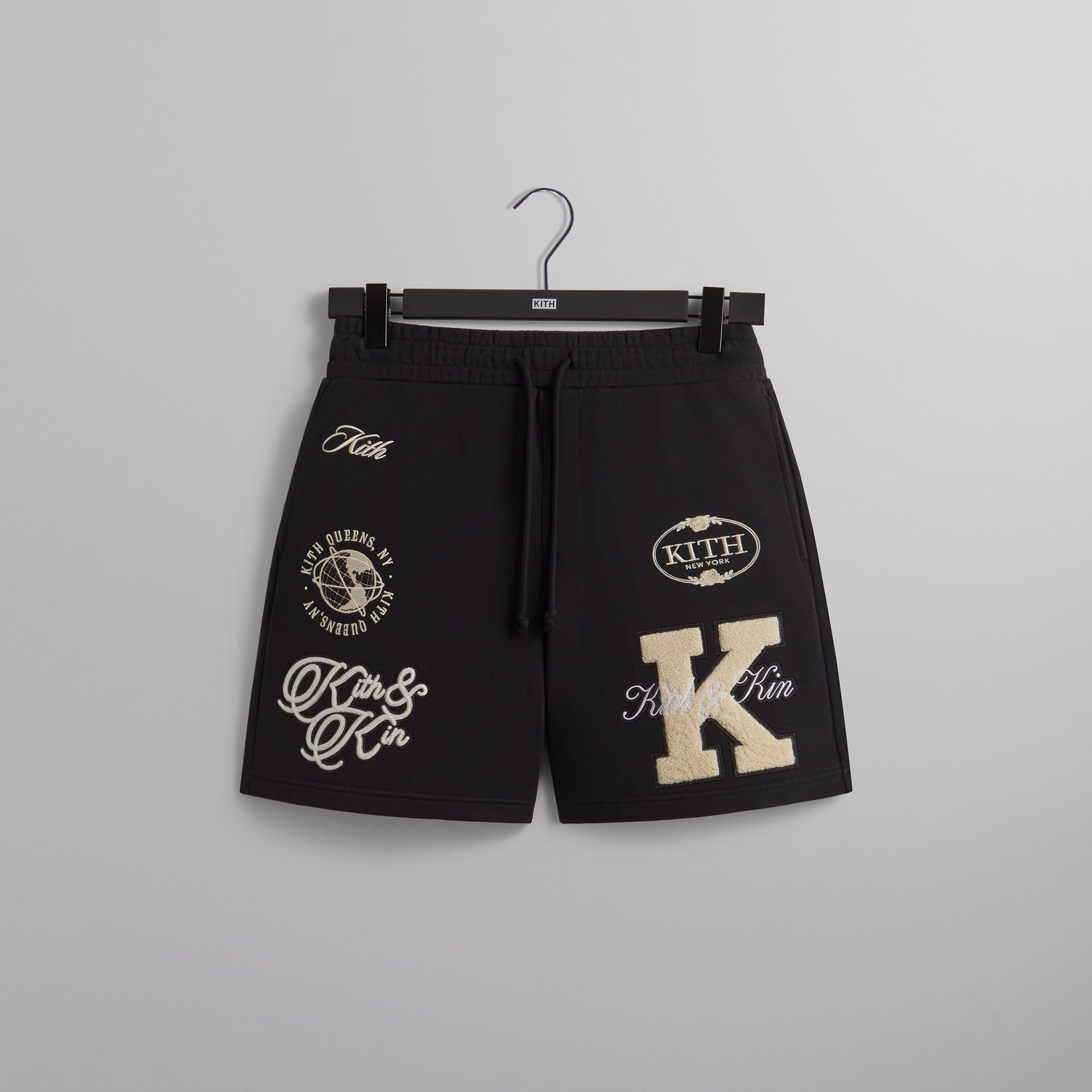 Kith Fleece Curtis Short - Black PH