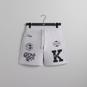 Diesel Kids logo-embroidery cotton shorts - White