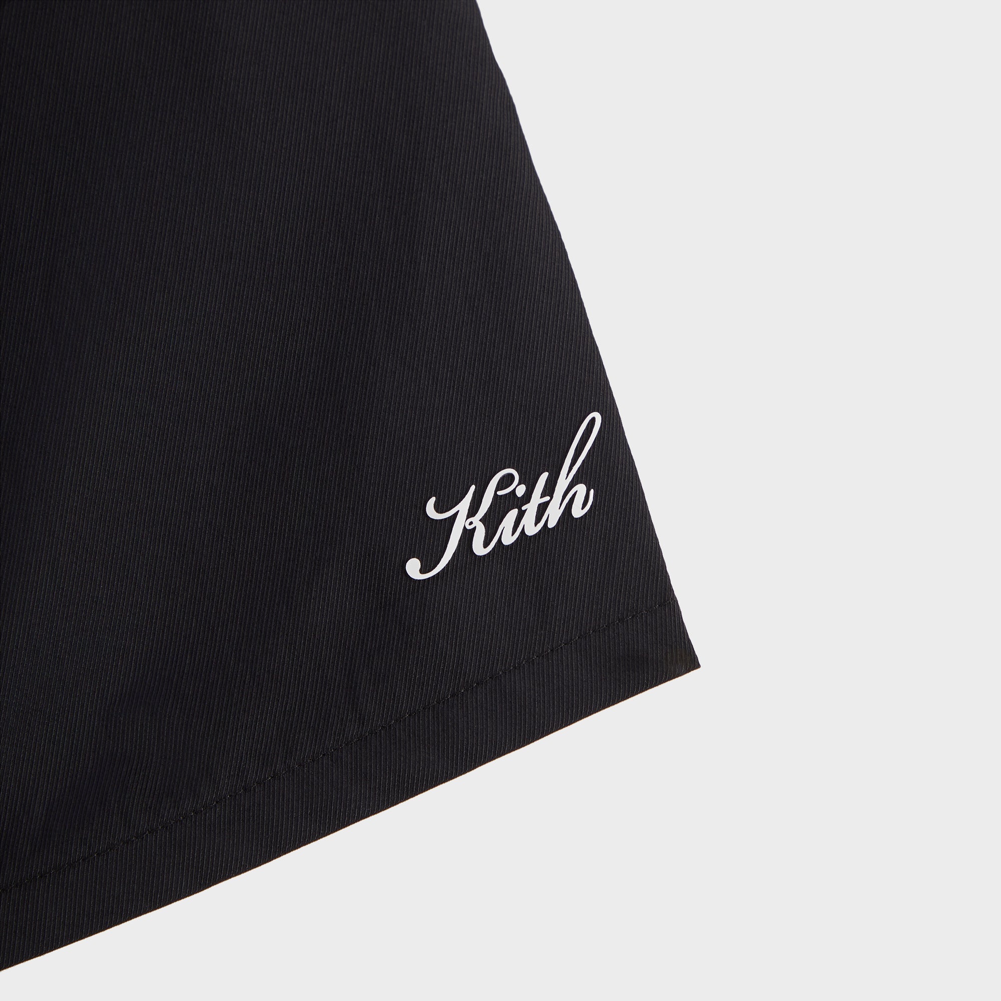 Kith Twill Collins Swim Short - Black – Kith Europe