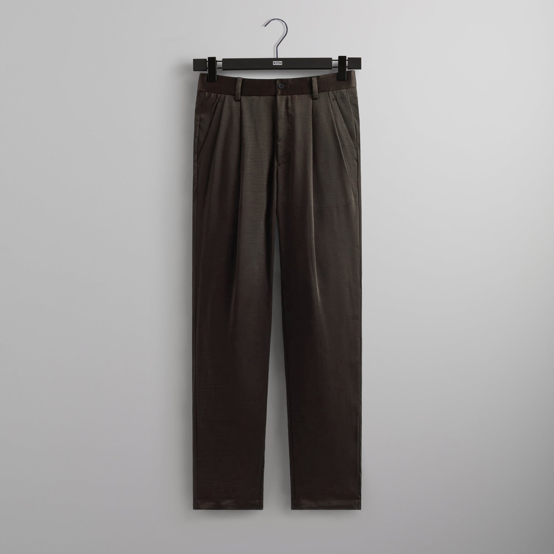 &Kin Vintage Satin Montrose Pant - Kindling