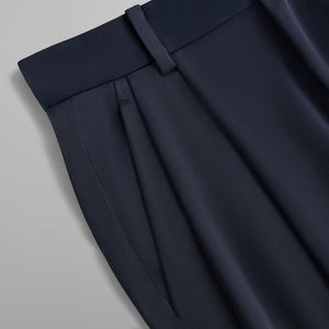 &Kin Vintage Satin Montrose Pant - Nocturnal PH