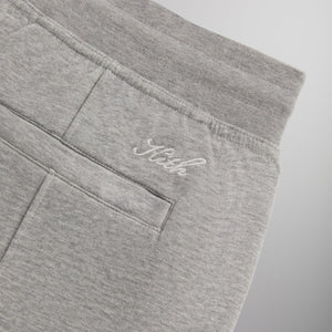 Kith Double Face Pierre Sweatpant - Mid Heather Grey PH