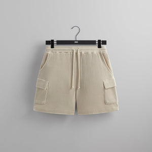 Kith Micro Waffle Fairfax Cargo Shorts - Sandrift