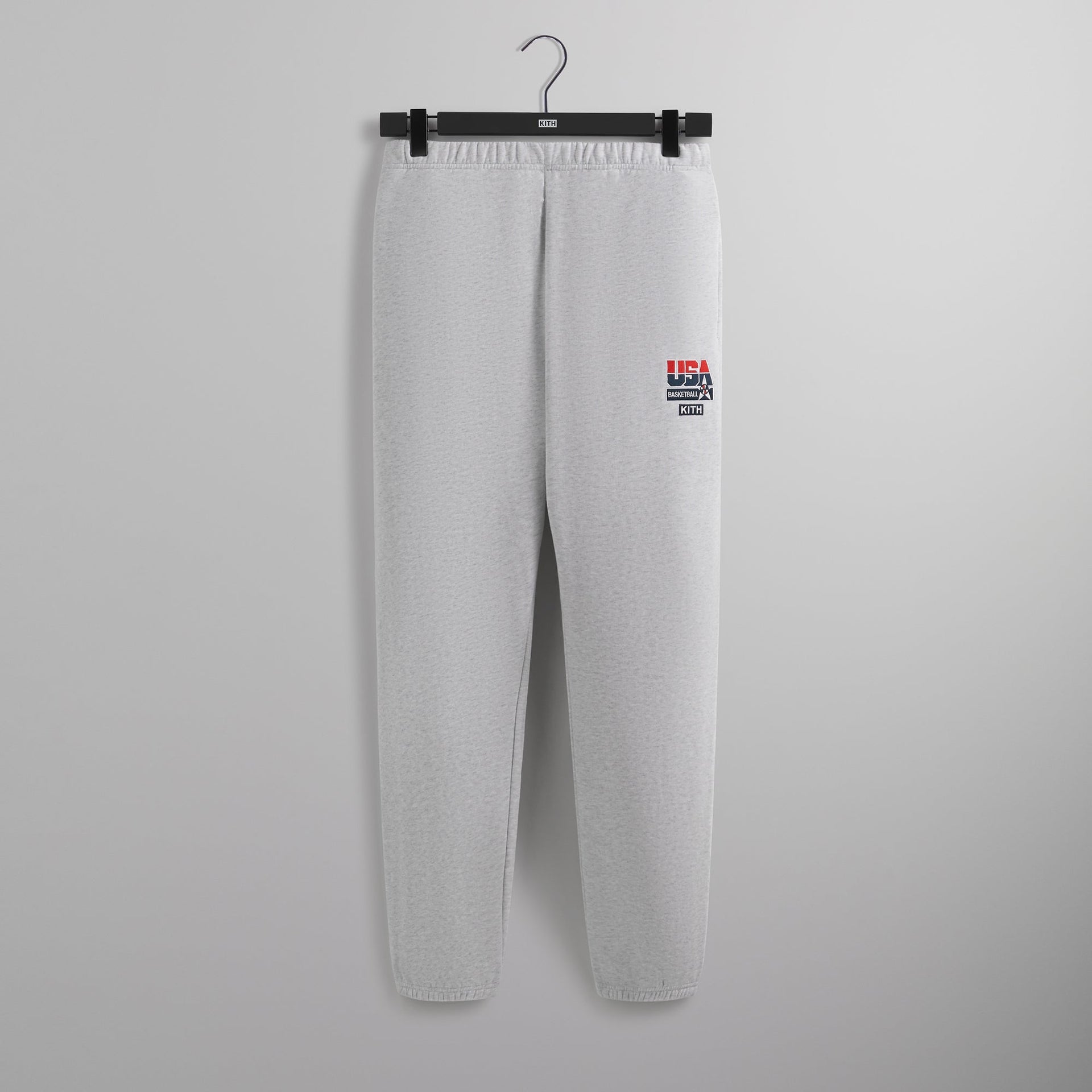 Kith for USA Basketball Vintage Nelson Sweatpant - Light Heather Grey