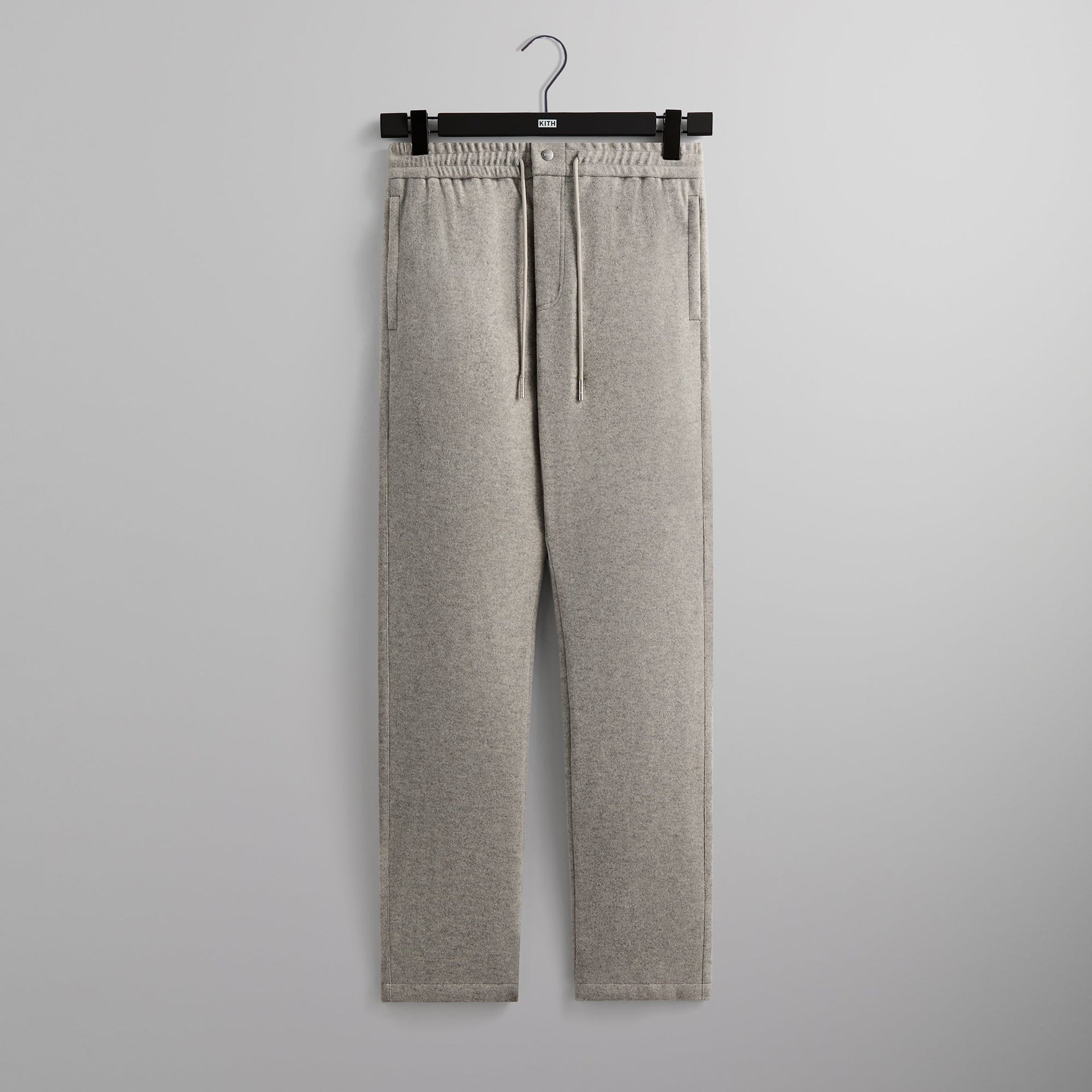 Kith Felted Jersey Lorimer Pant - Medium Heather Grey