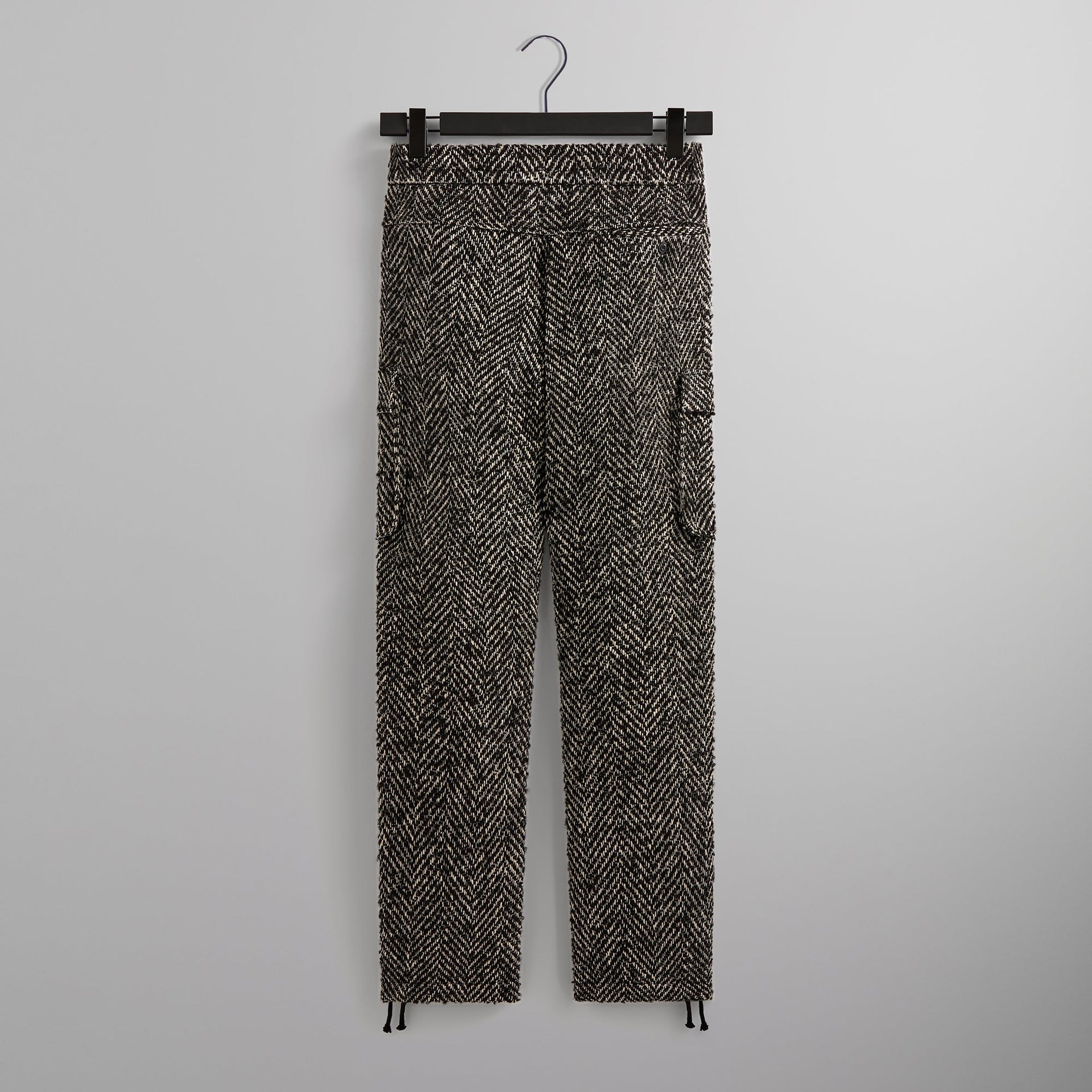 Kith Oversized Herringbone Bristol Cargo Pant - Black