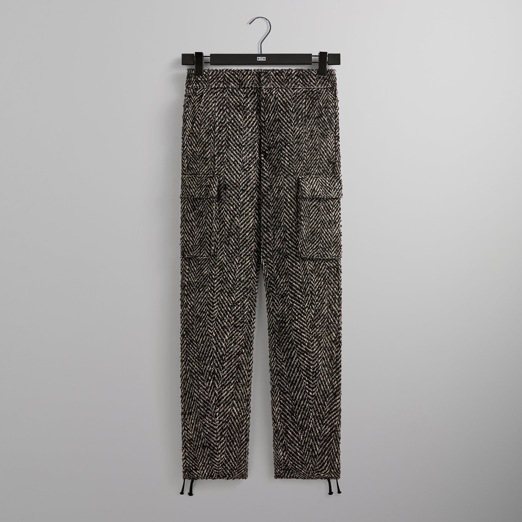 Kith Oversized Herringbone Bristol Cargo Pant - Black – Kith Europe