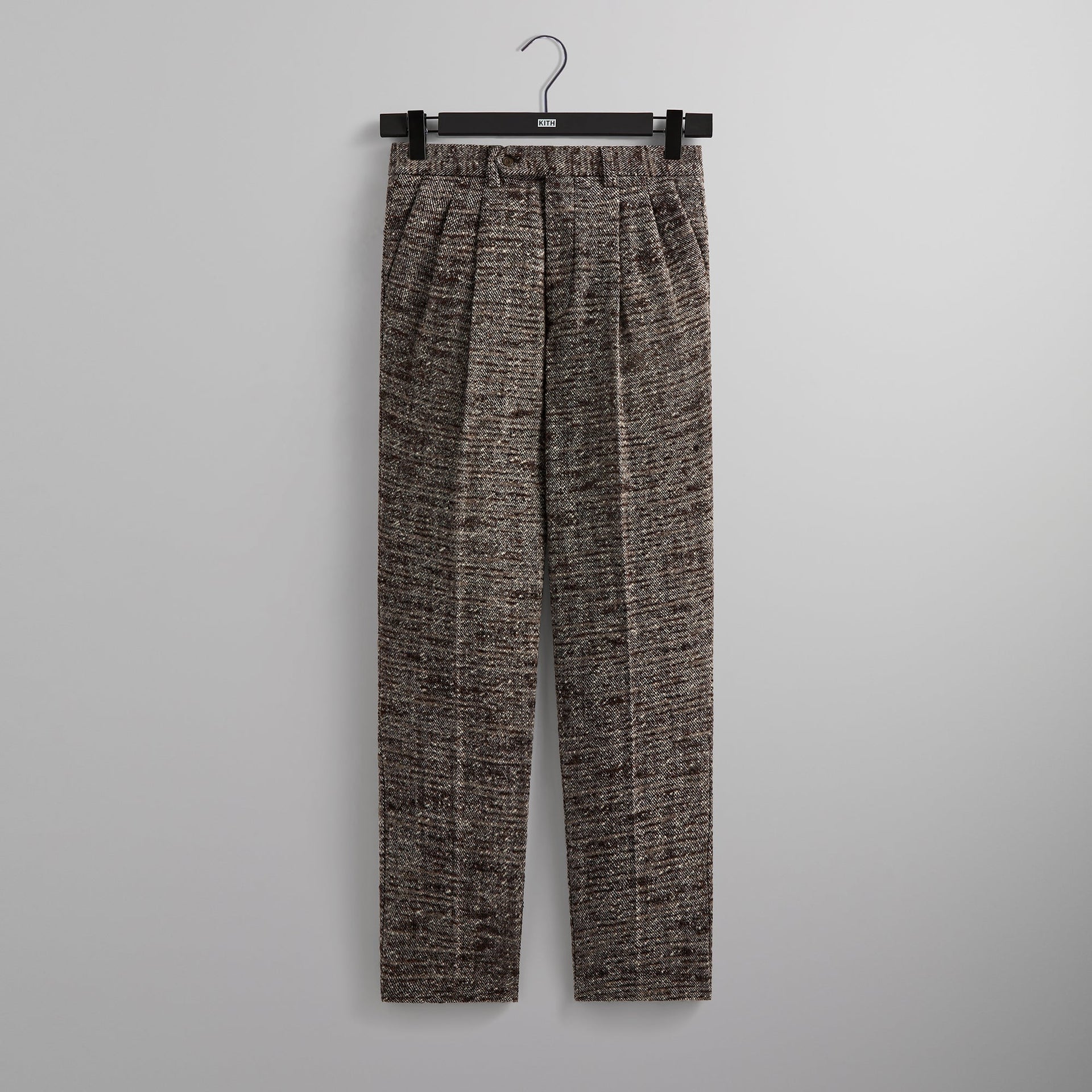 &Kin Tweed Kylan Pleated Trouser - Theory PH