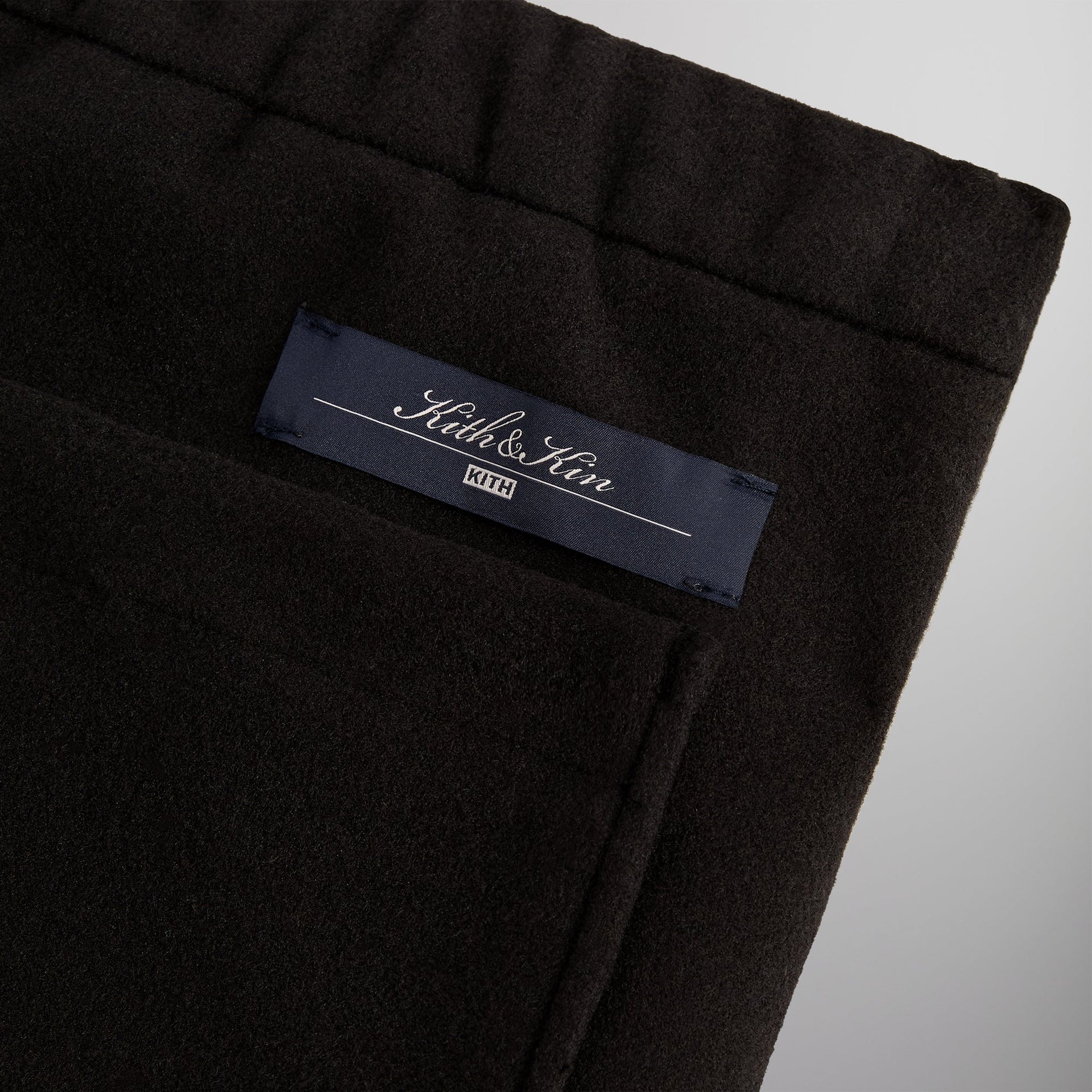 Kith Felted Jersey Bentley Pant - Black