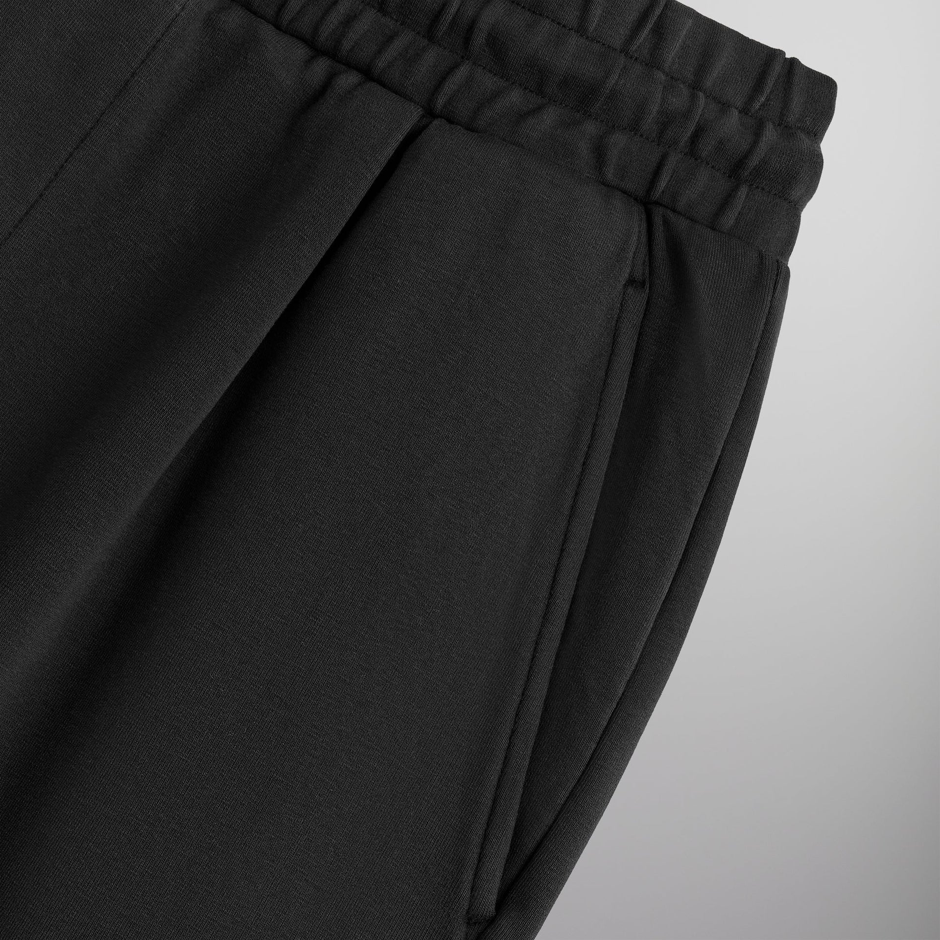 Kith Compact Knit Garrison Sweatpant - Black