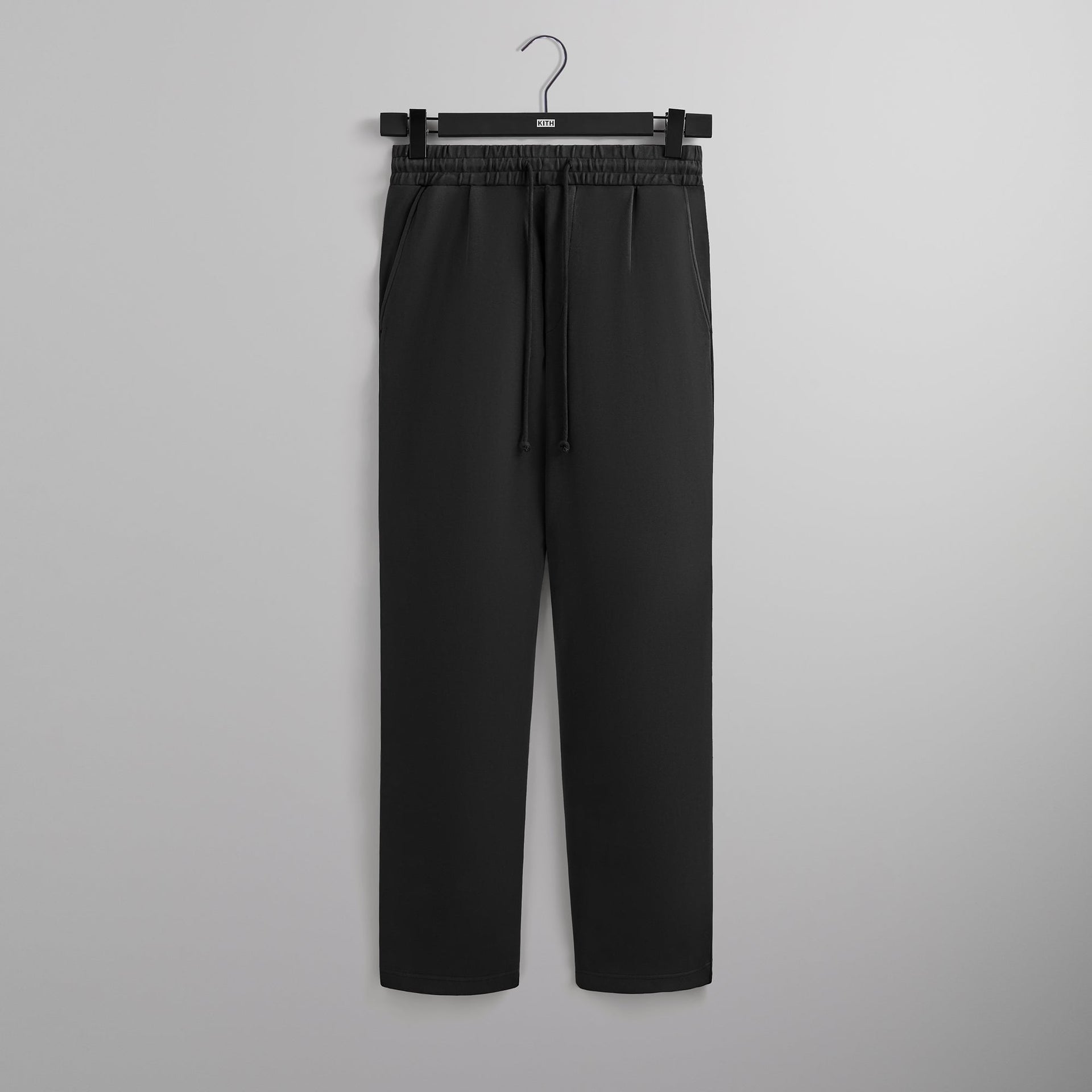 Kith Compact Knit Garrison Sweatpant - Black PH