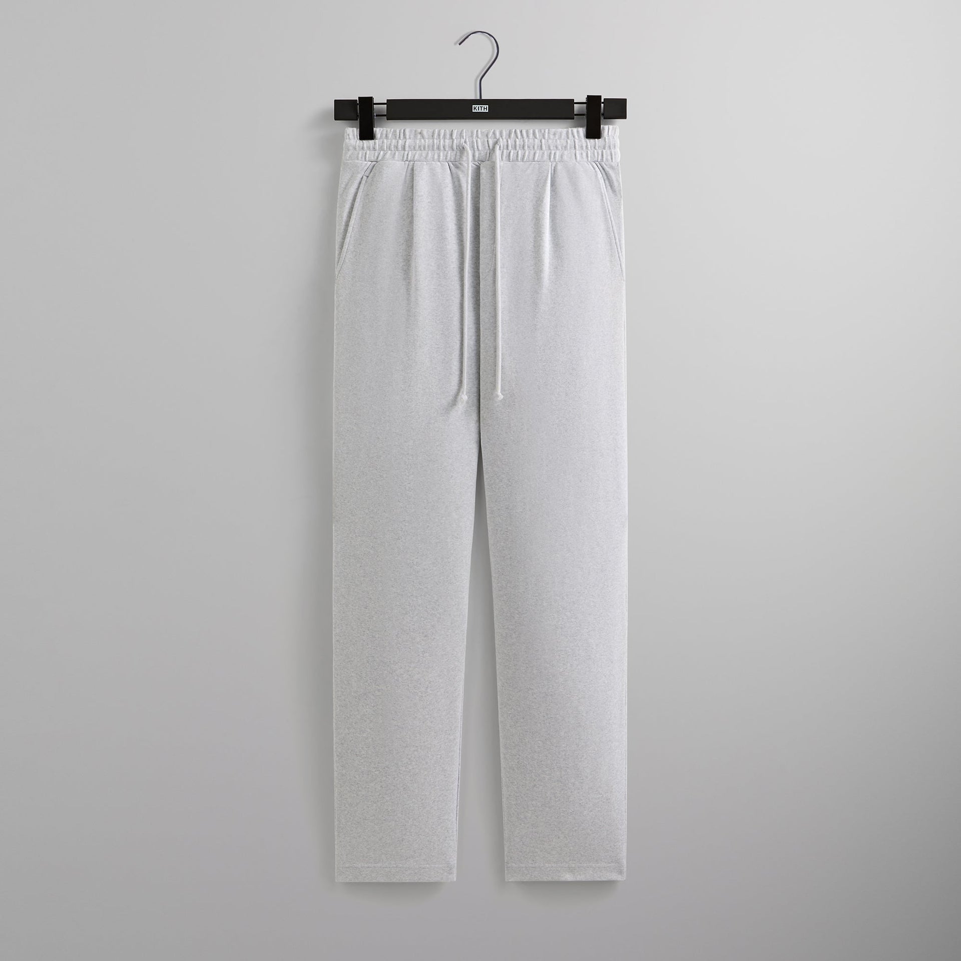 Kith Compact Knit Garrison Sweatpant - Light Heather Grey PH