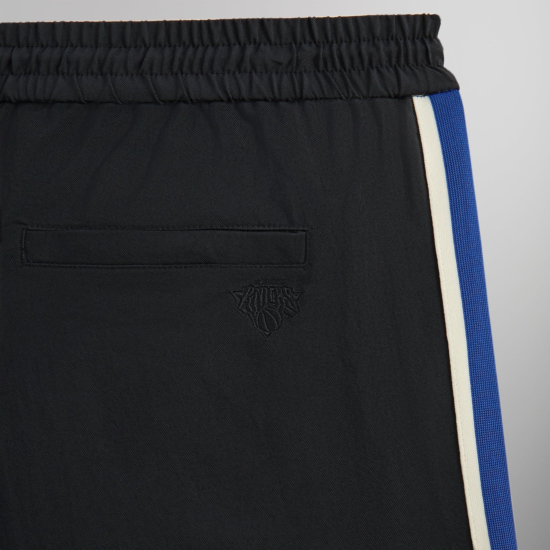 Kith for the New York Knicks Vintage Nylon Wide Leg Pant - Black