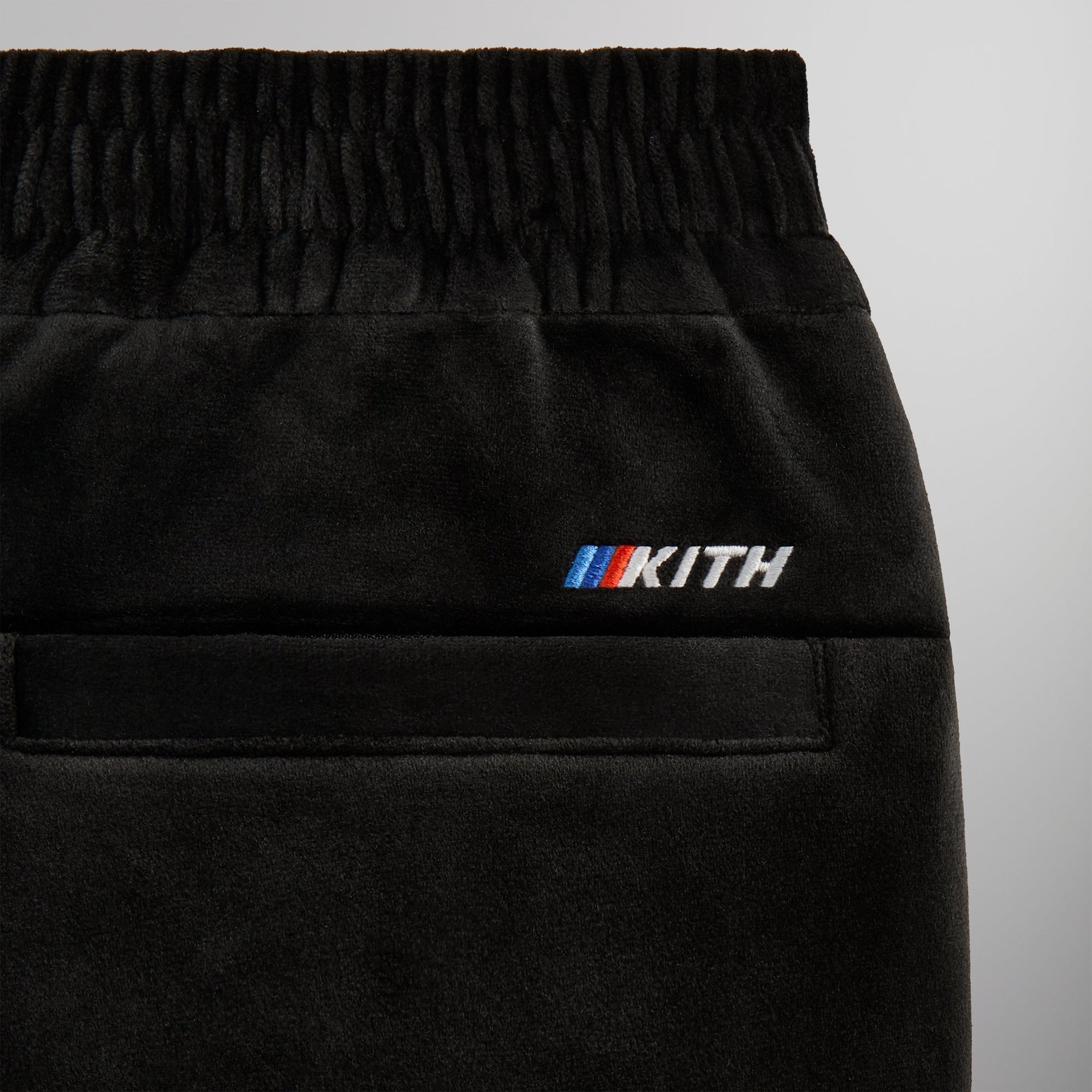 Kith for BMW Bonded Velour Bristol Cargo Pant - Black